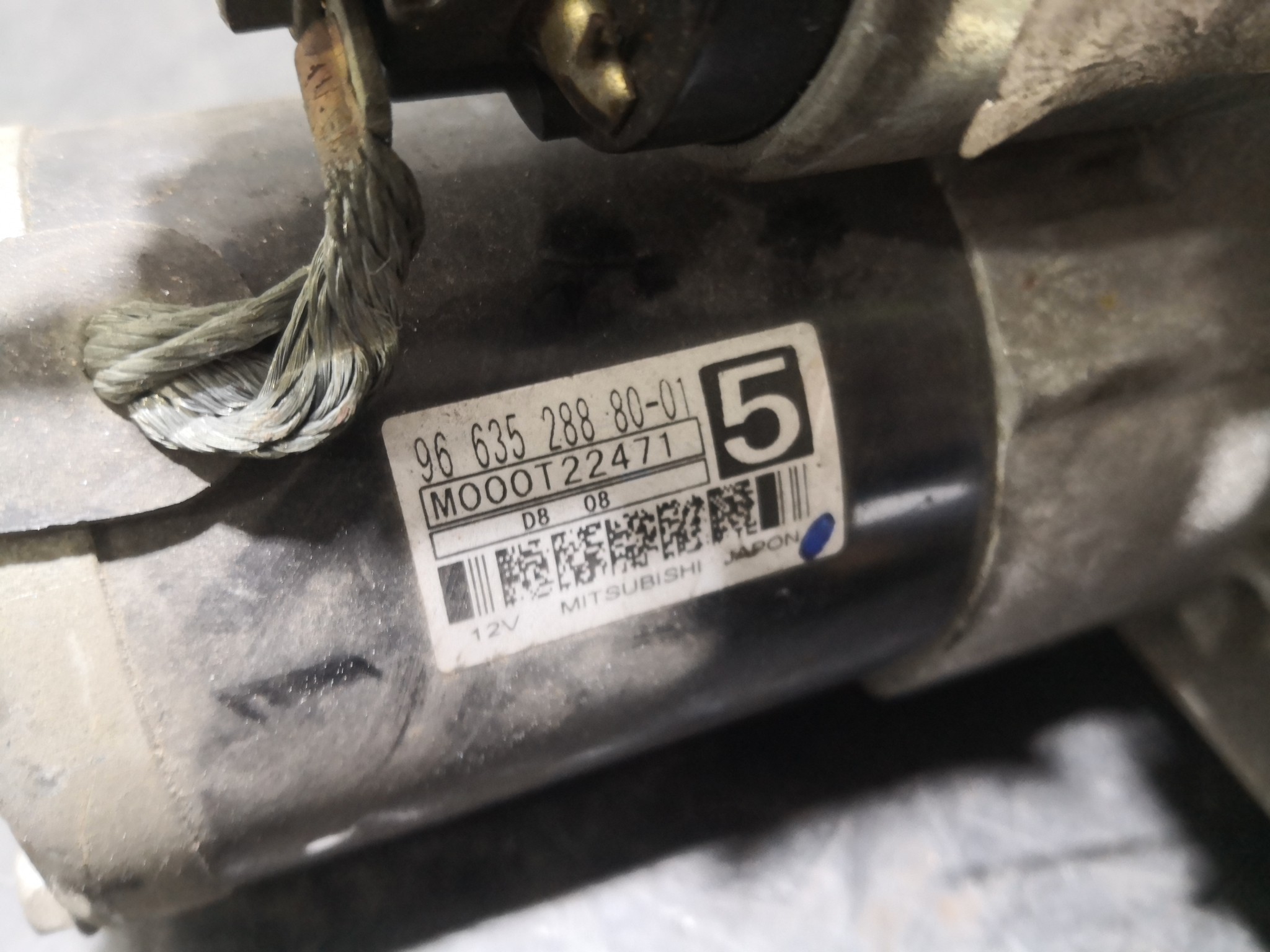 Motor de Arranque PEUGEOT 207 (WA_, WC_) | 06 - 15 Imagem-1