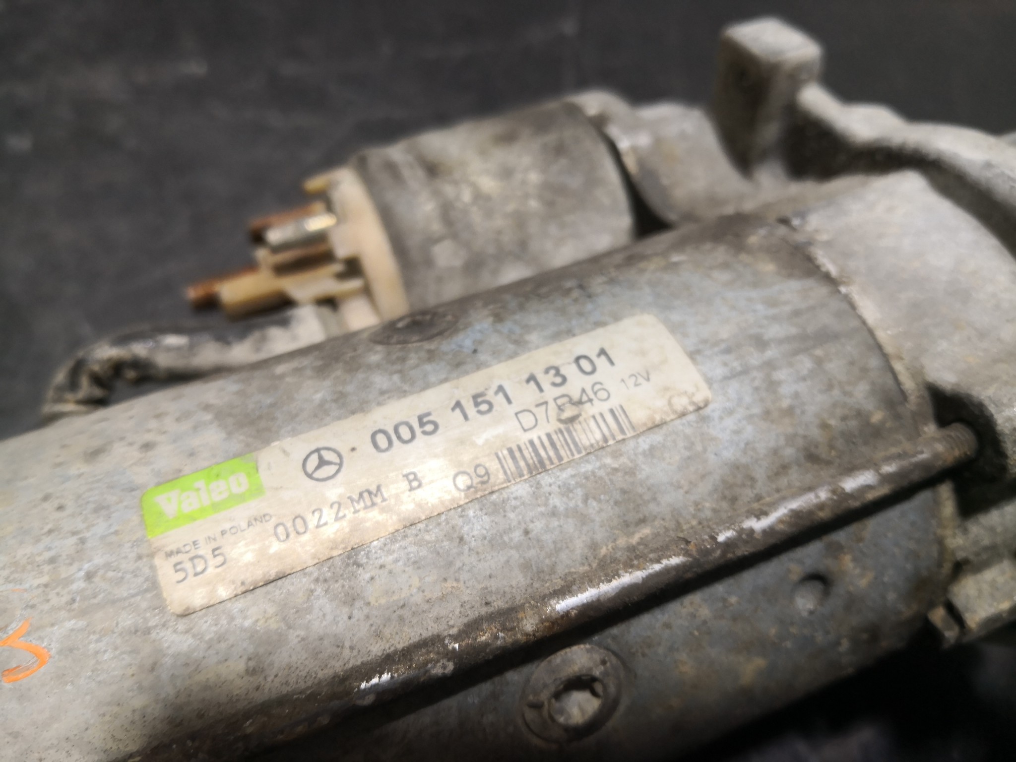 Motor de Arranque MERCEDES-BENZ E-CLASS (W211) | 02 - 09 Imagem-3