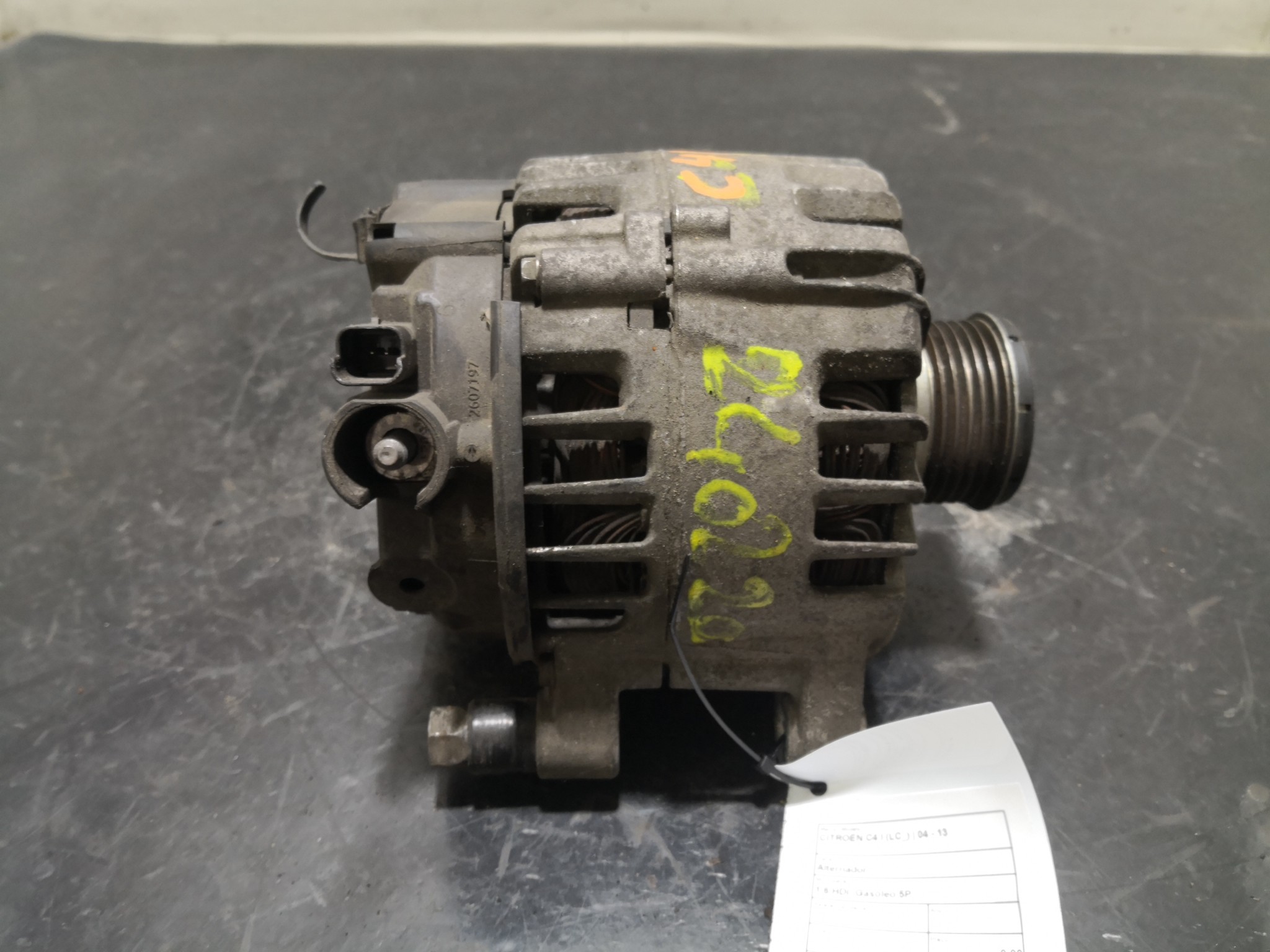 Alternador CITROEN C4 I (LC_) | 04 - 13 Imagem-2
