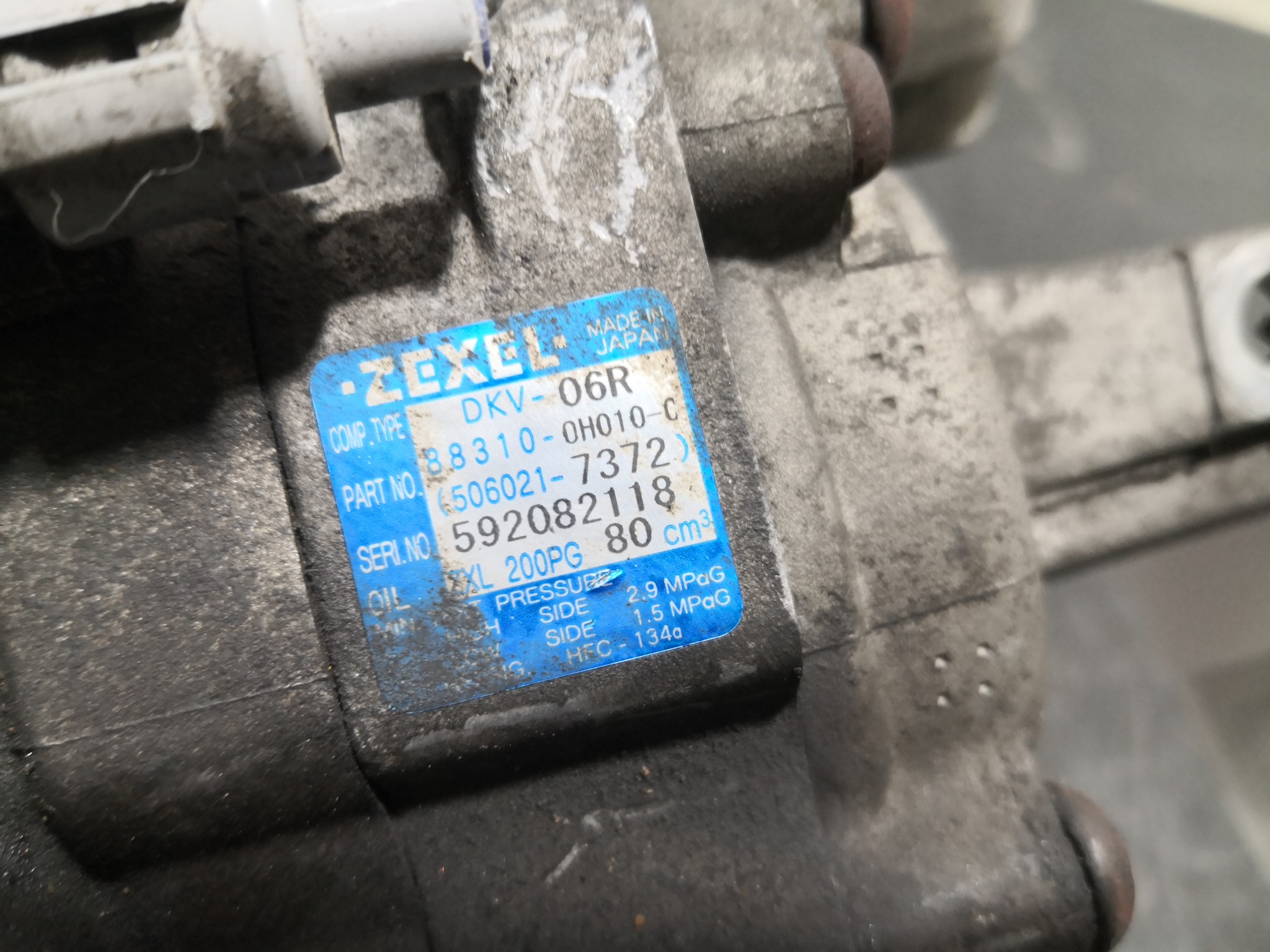 Compressor do Ar condicionado TOYOTA AYGO (_B1_) | 05 - 14 Imagem-1