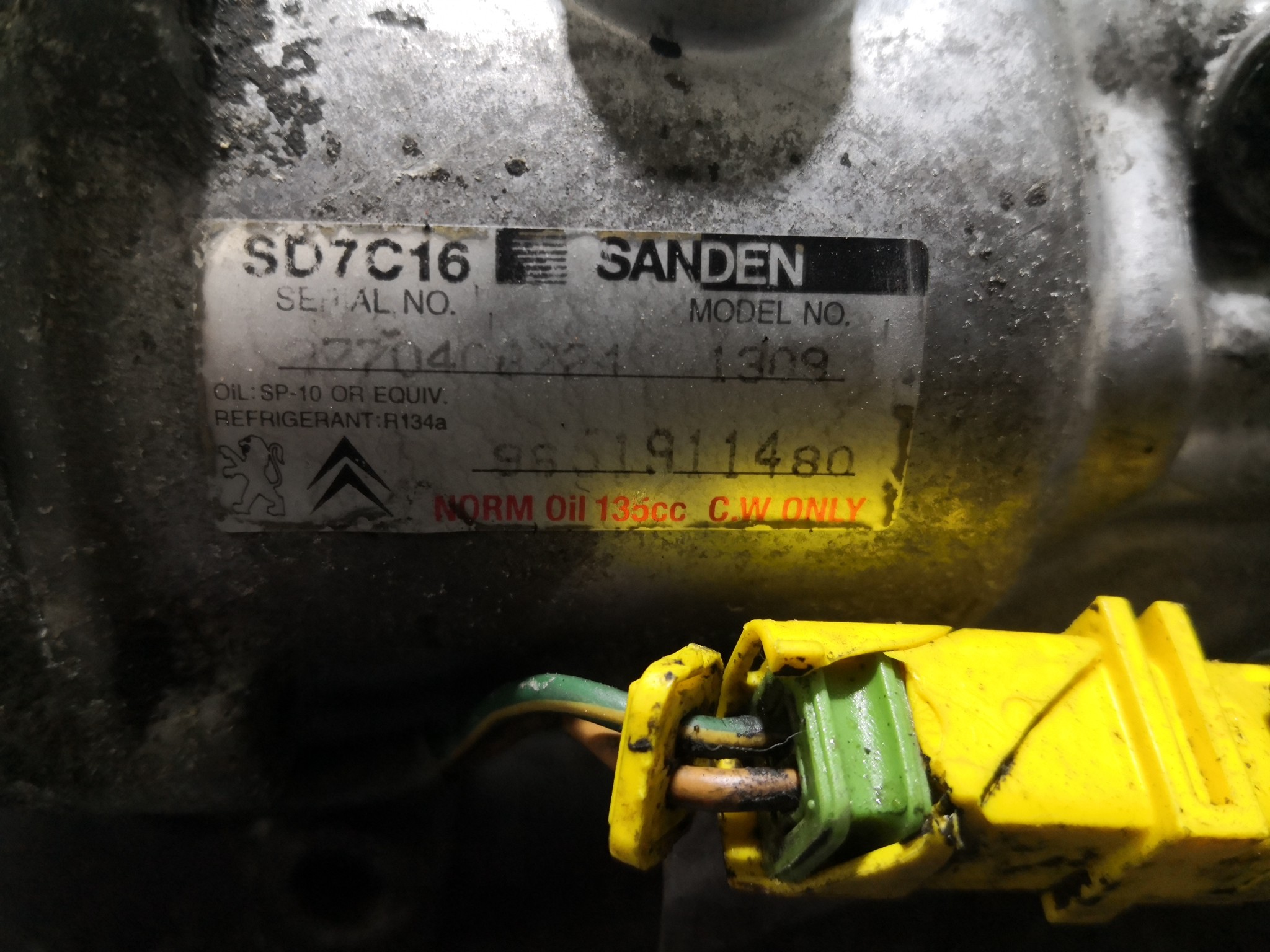 Compressor do Ar condicionado PEUGEOT 307 (3A/C) | 00 - 12 Imagem-2