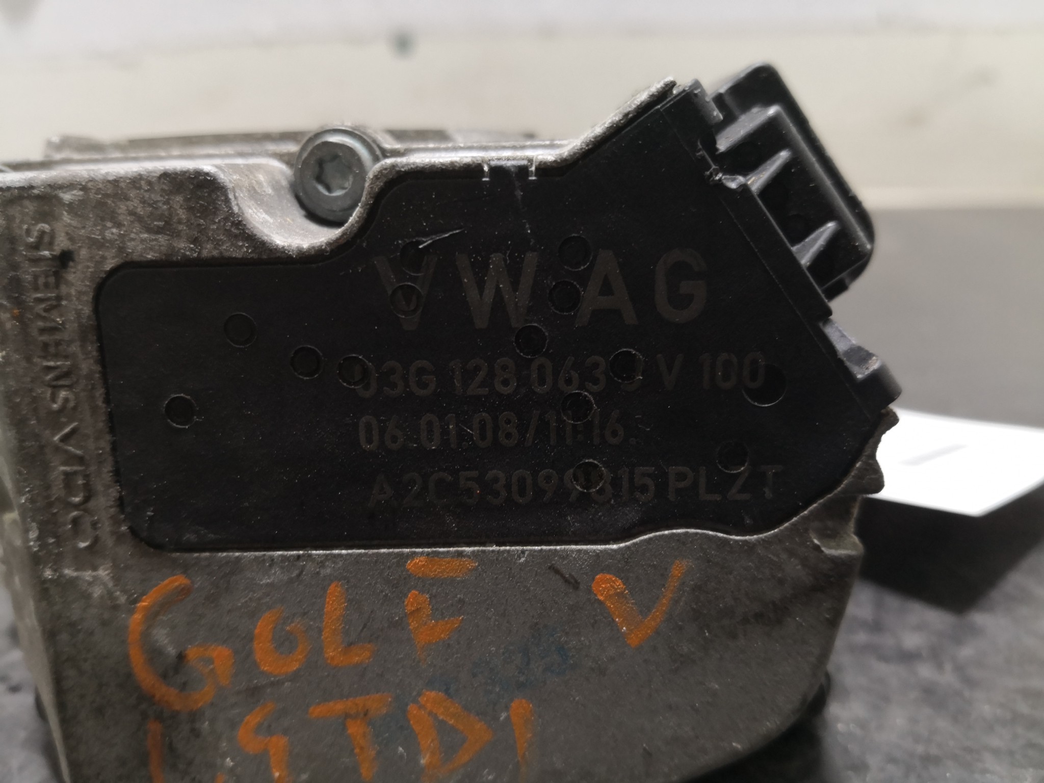 Borboleta de Admissão VOLKSWAGEN GOLF V (1K1) | 03 - 09 Imagem-1