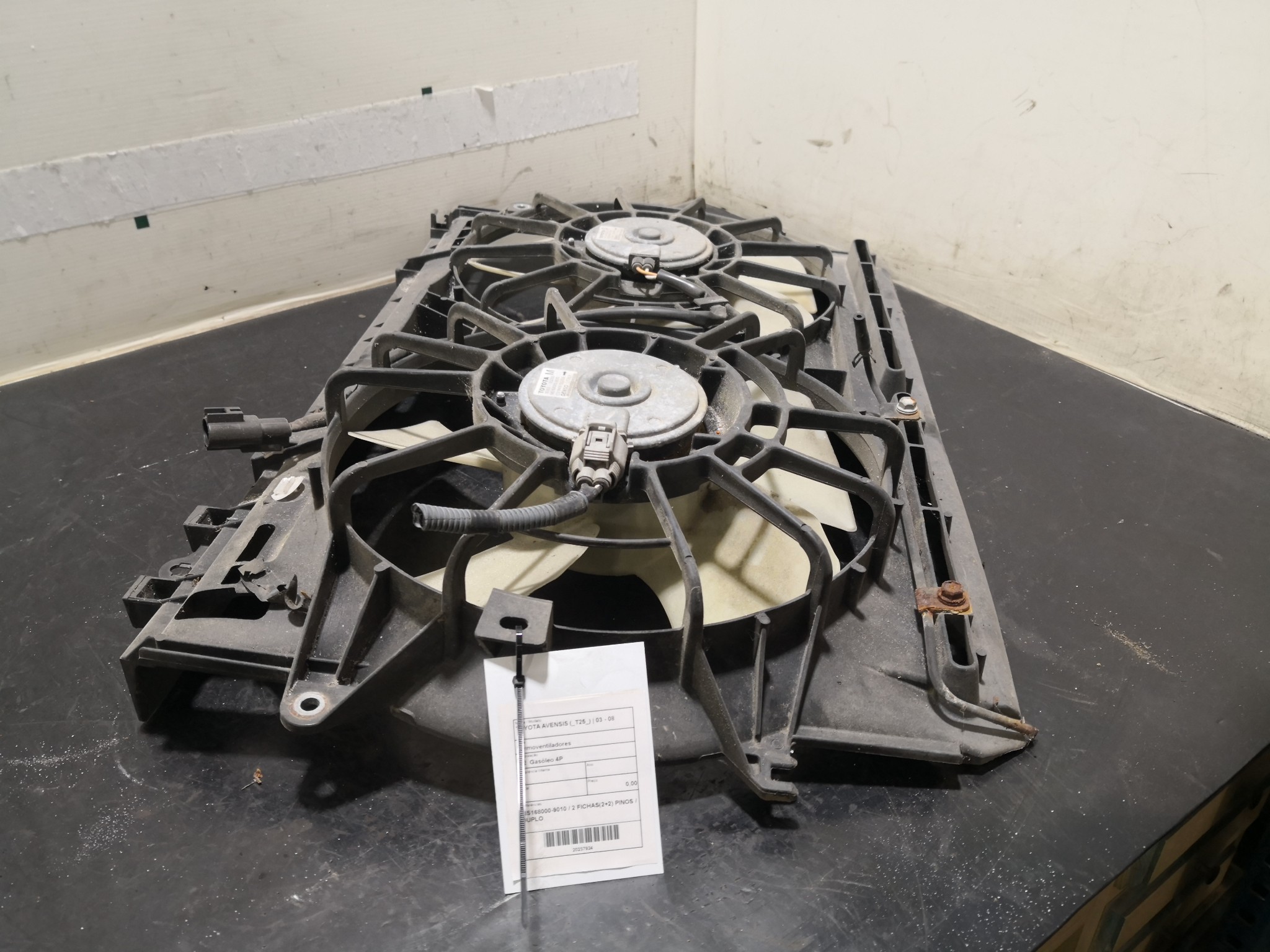 Termoventiladores TOYOTA AVENSIS (_T25_) | 03 - 08 Imagem-3