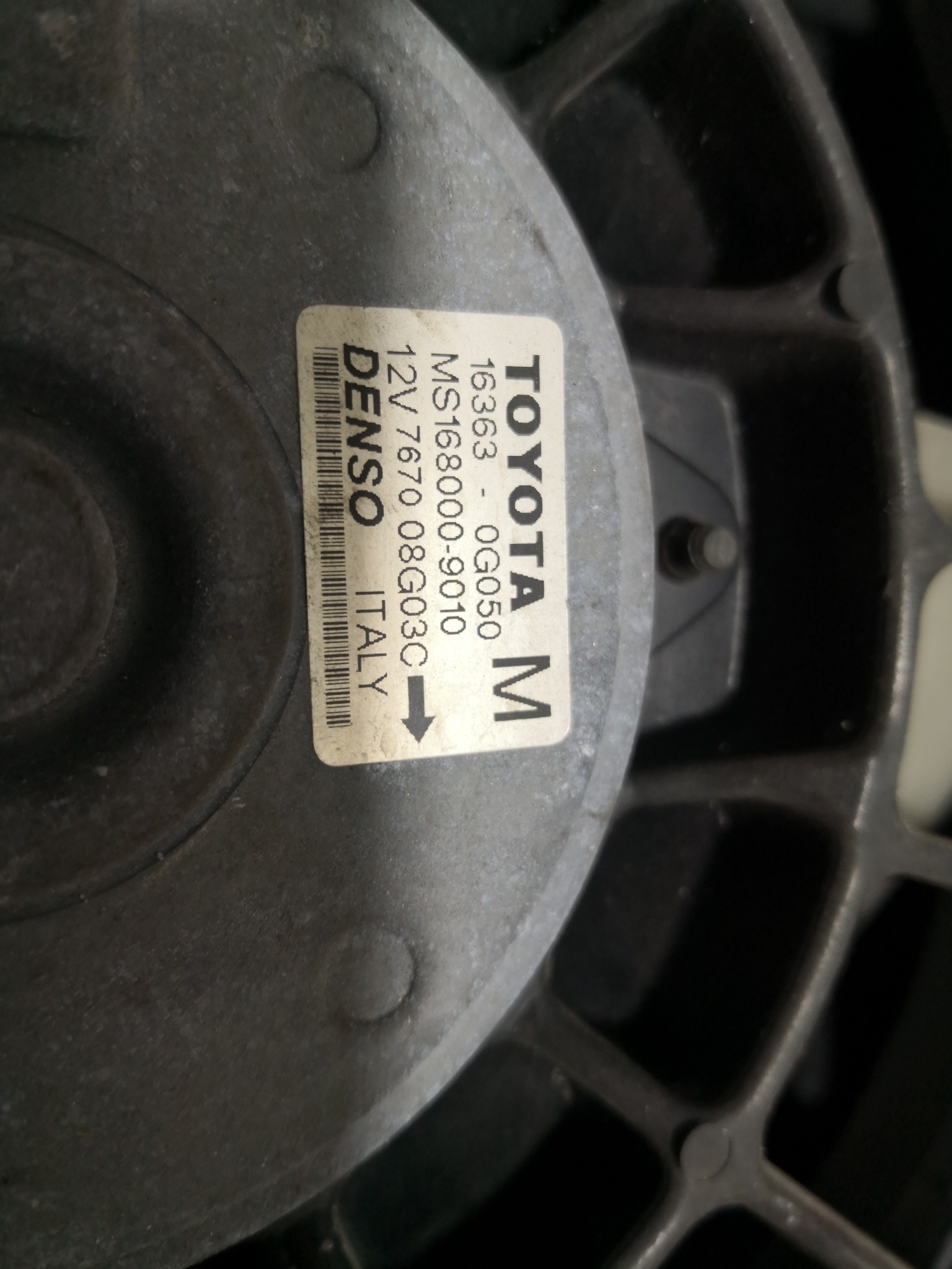 Termoventiladores TOYOTA AVENSIS Combi (_T25_) | 03 - 08 Imagem-1