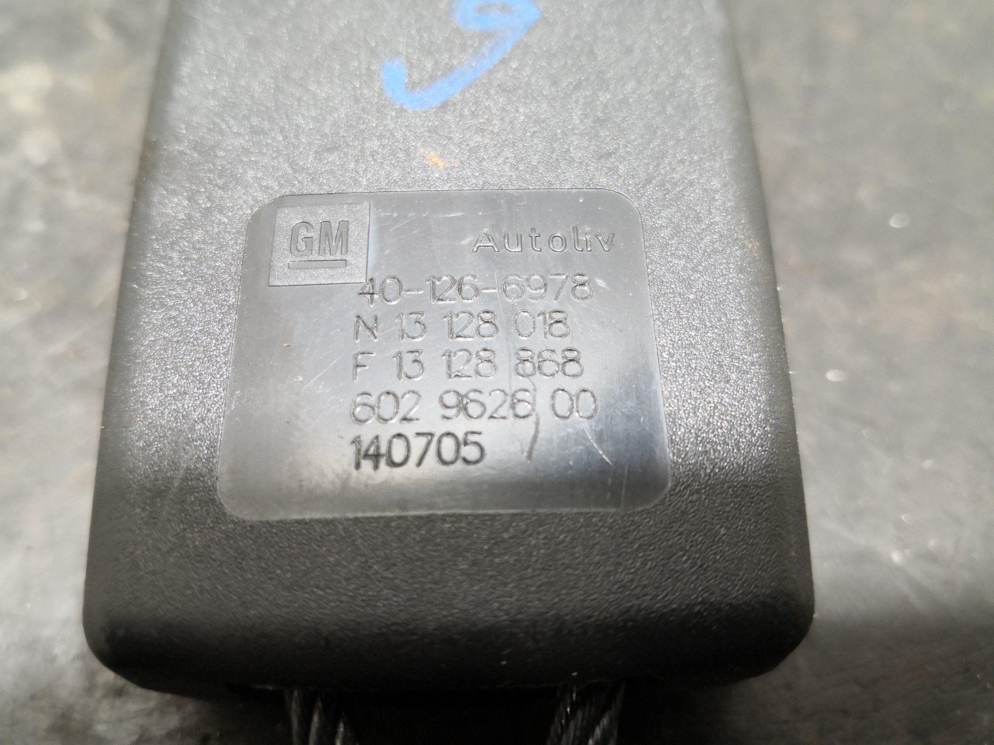 Engate Cinto Trás Dto OPEL ASTRA H Combi (A04) | 04 - 14 Imagem-1