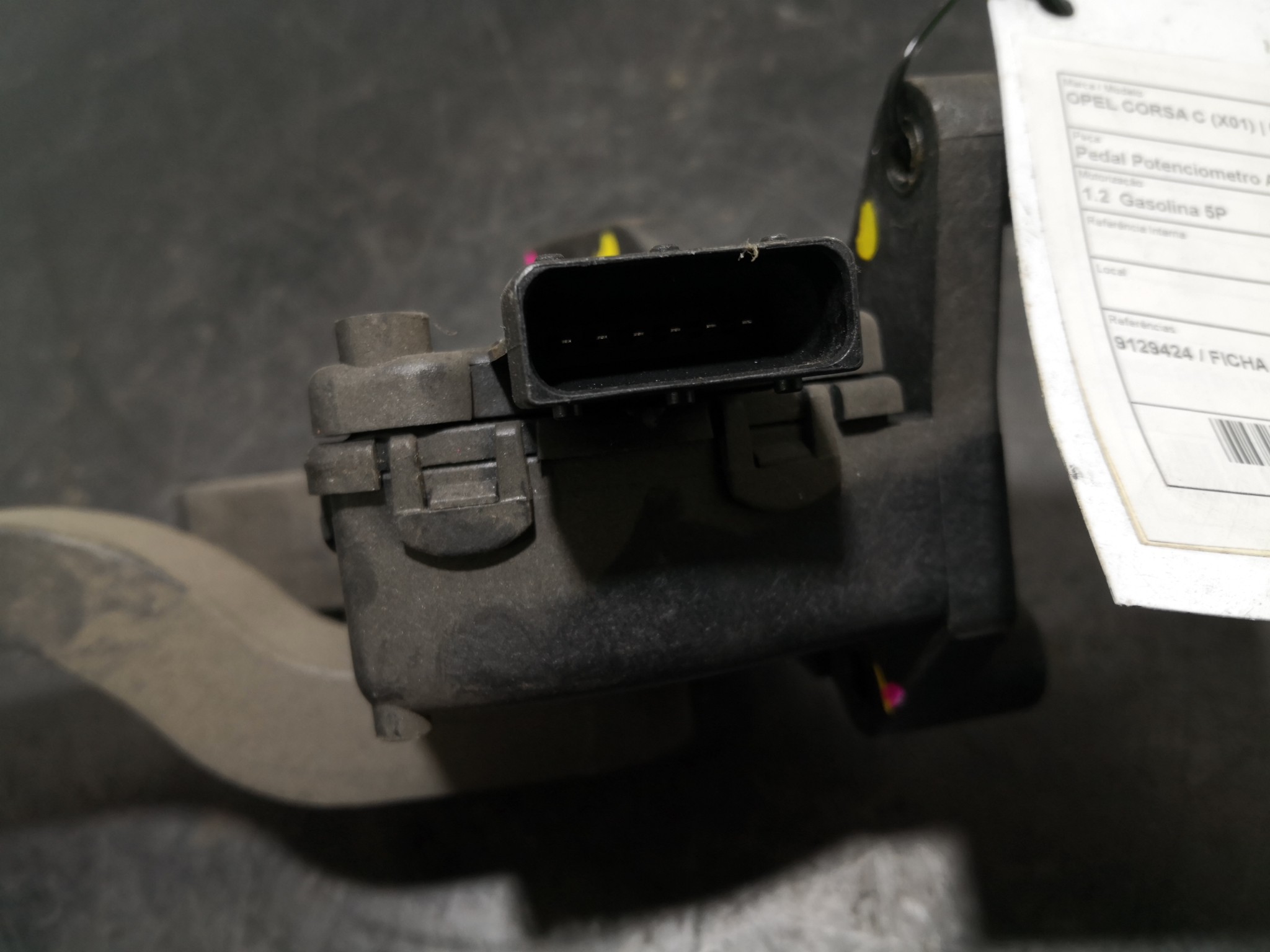 Pedal Potenciometro Acelerador OPEL CORSA C (X01) | 00 - 09 Imagem-2