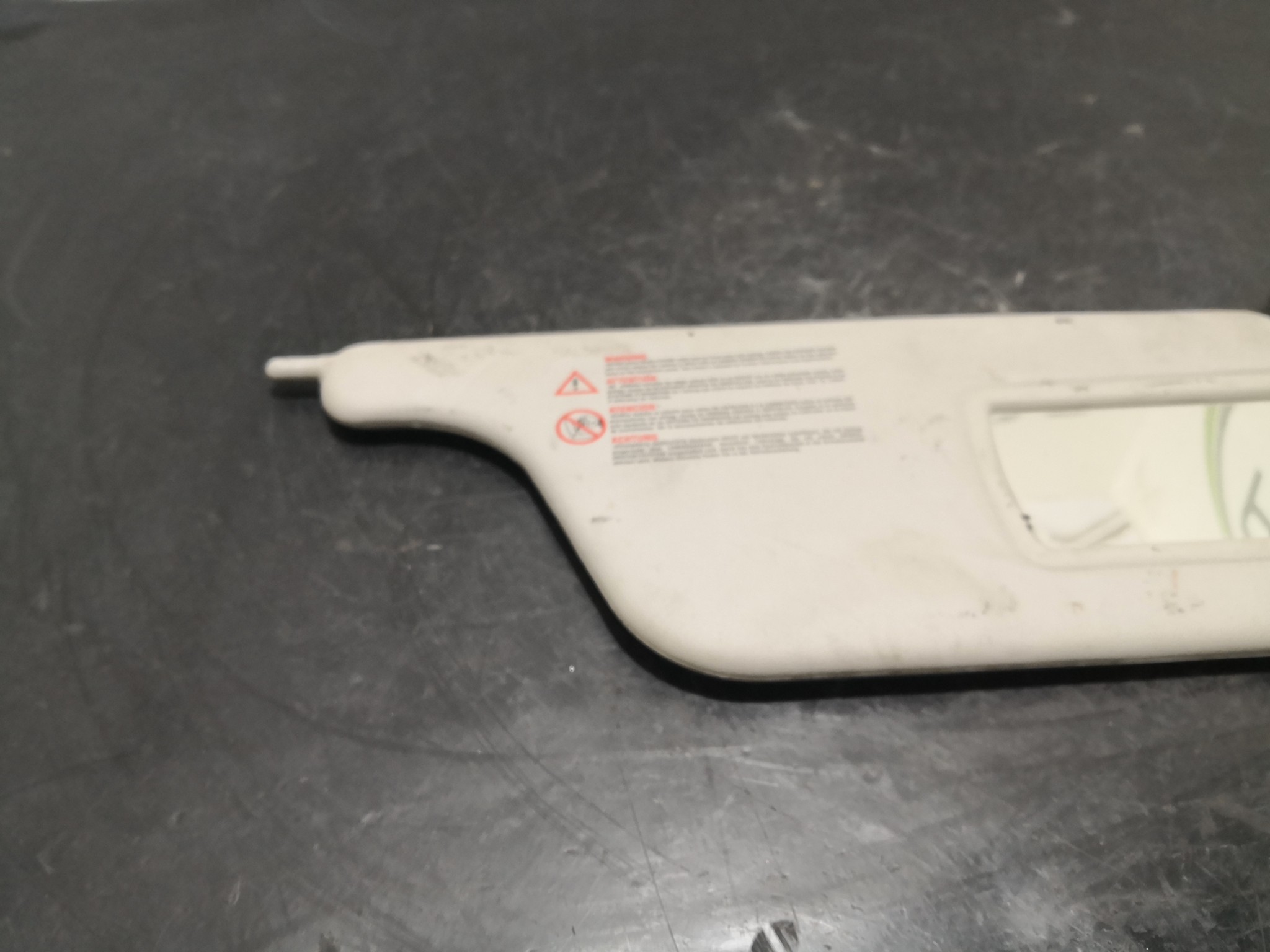 Pala de Sol Dto RENAULT CLIO Grandtour (KR0/1_) | 08 -  Imagem-2