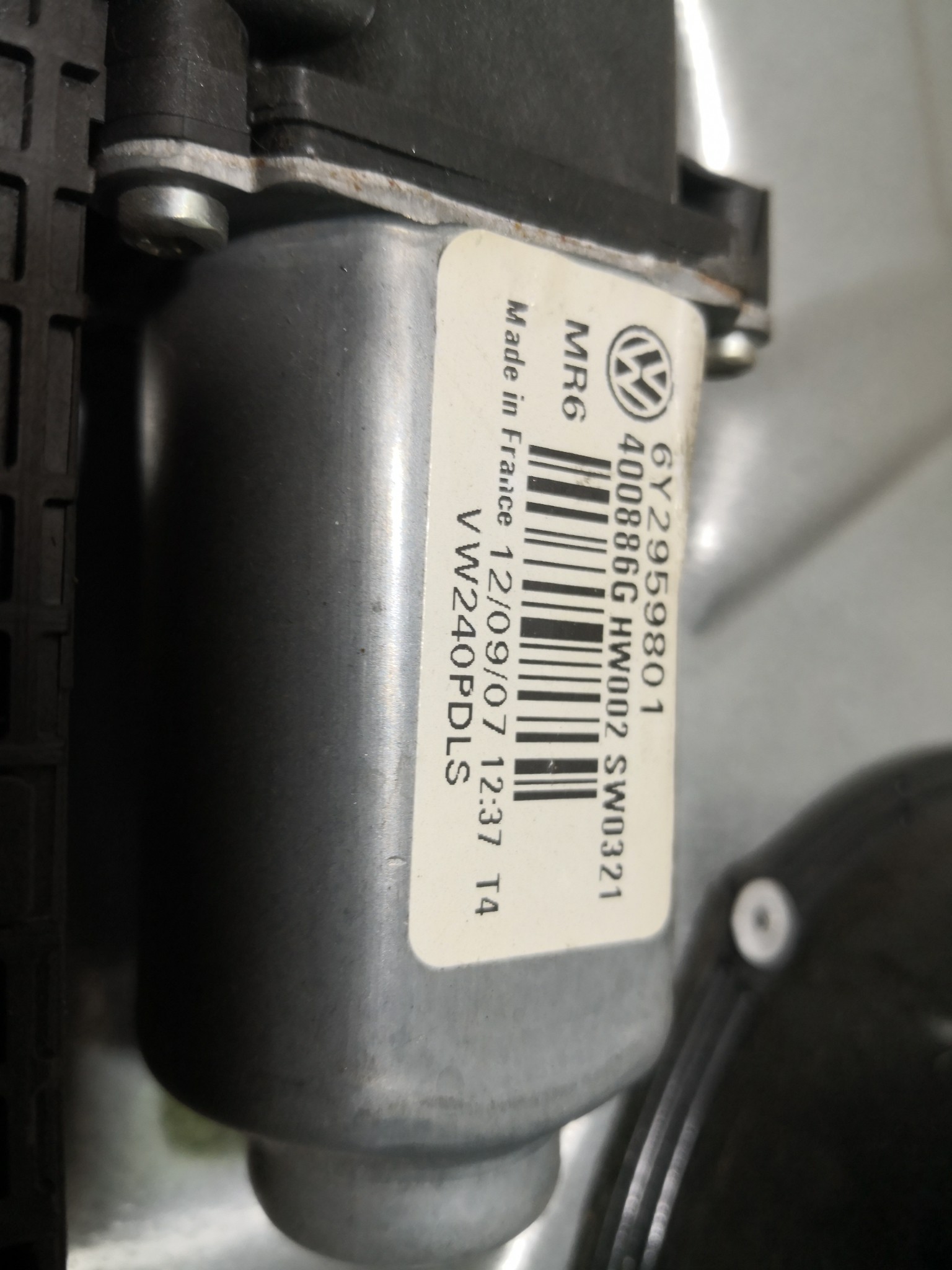 Elevador Frente Dto Electrico VOLKSWAGEN POLO (9N_) | 01 - 14 Imagem-2