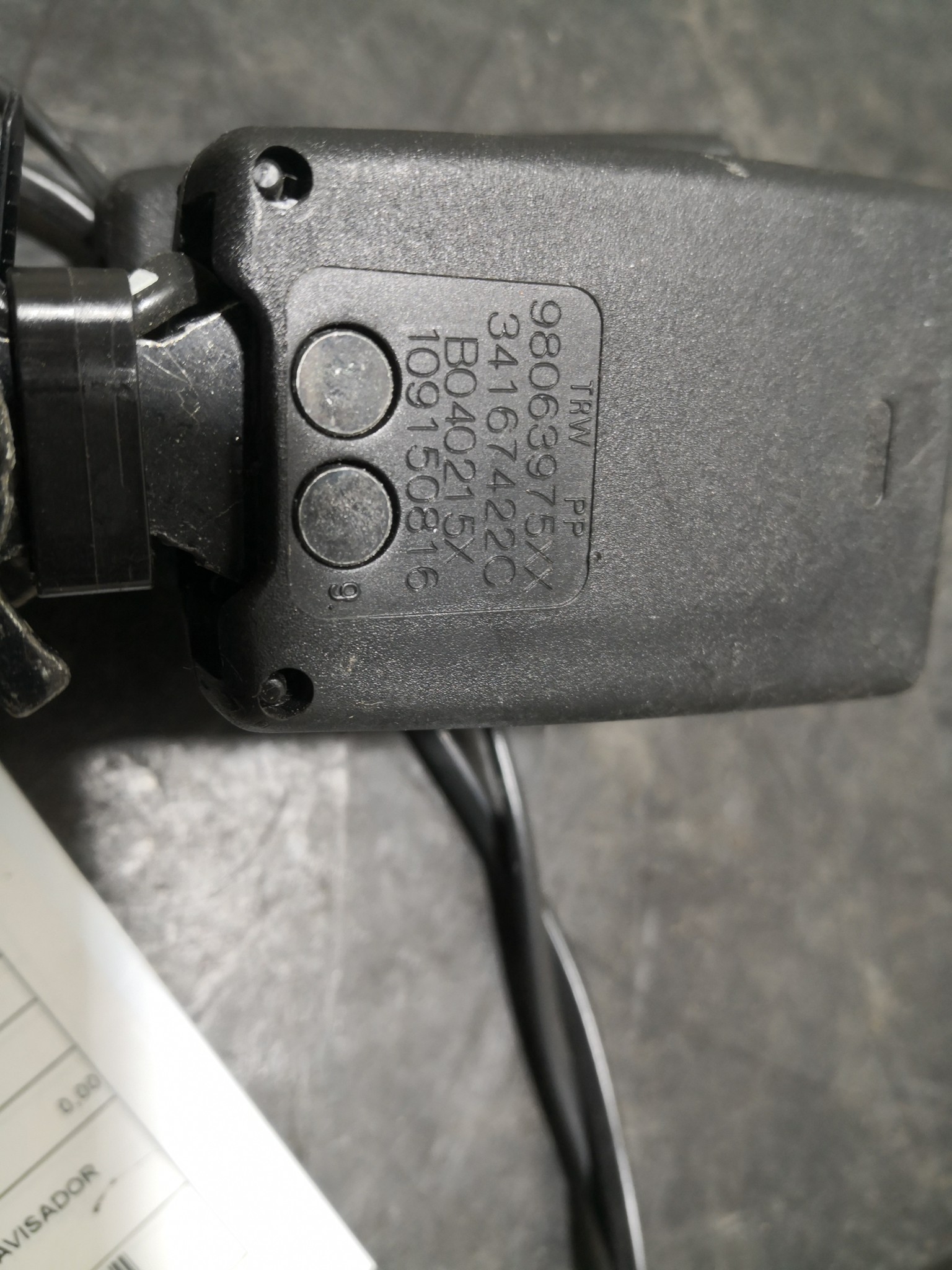 Engate Cinto Trás Dto PEUGEOT 308 II | 13 -  Imagem-4