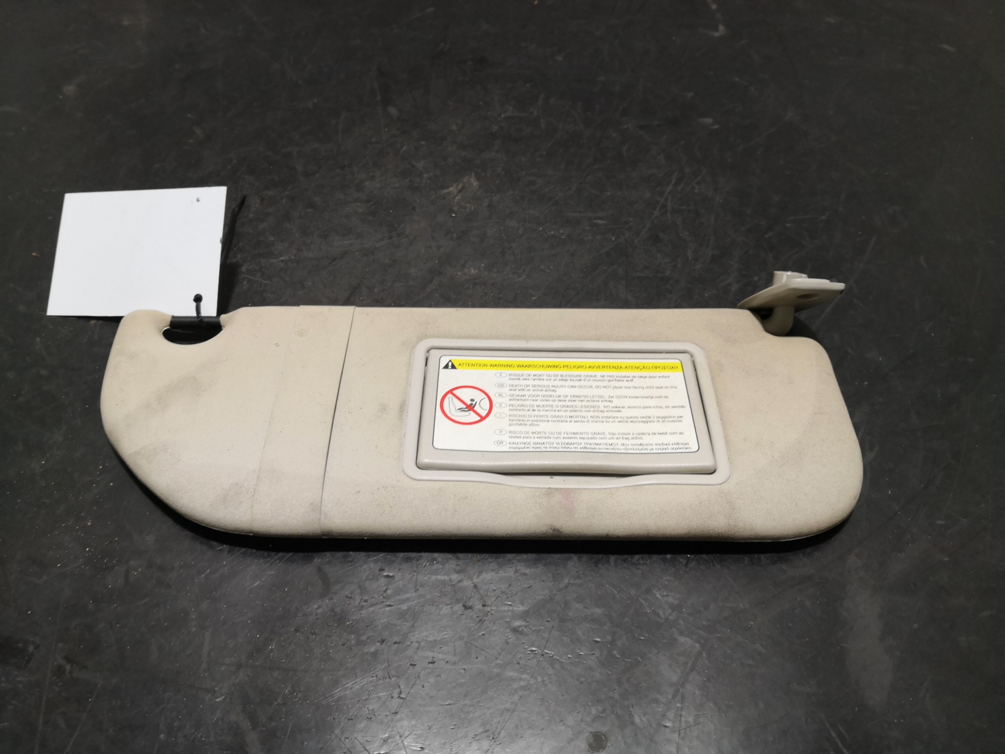 Pala de Sol Dto CITROEN - ID S_98407