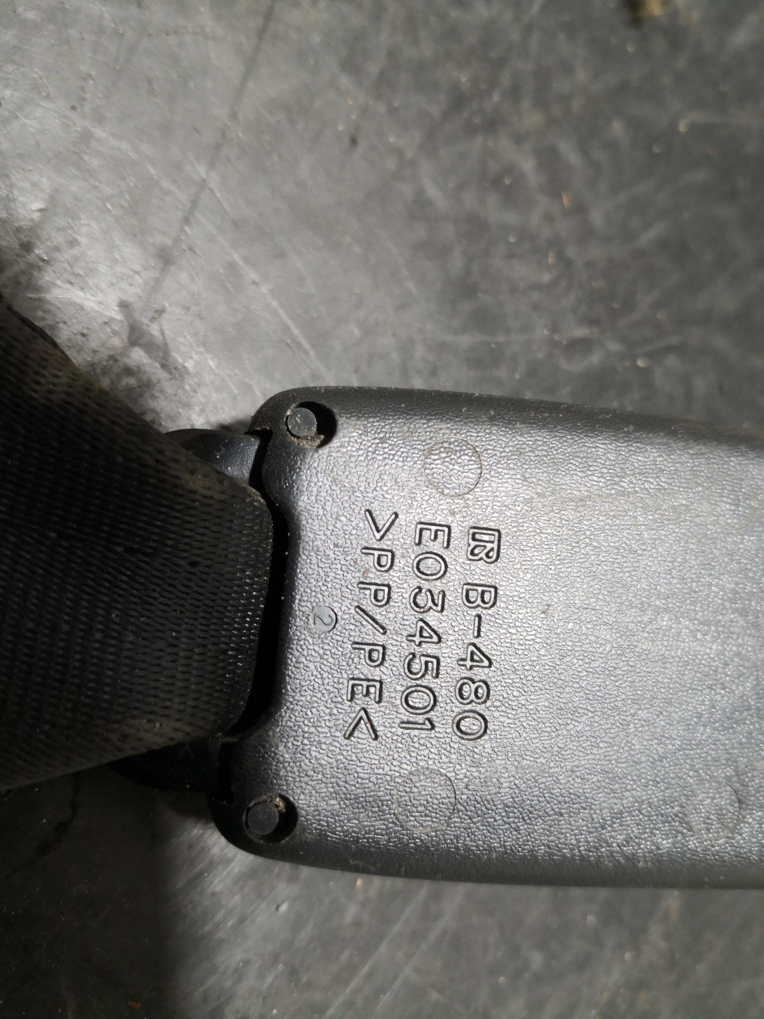 Engate Cinto Trás Esq CITROEN C1 (PM_, PN_) | 05 - 14 Imagem-1