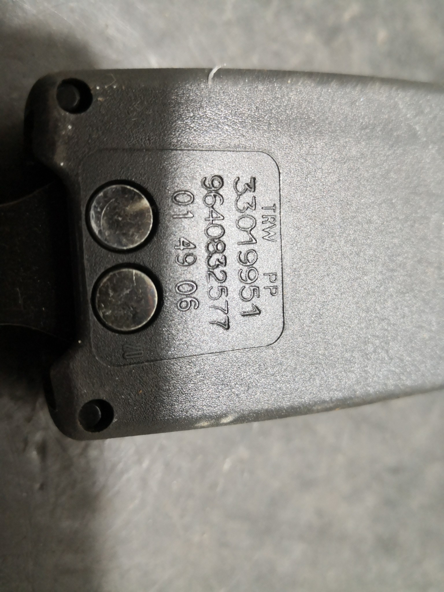 Engate Cinto Trás Esq CITROEN C2 (JM_) | 03 - 17 Imagem-1