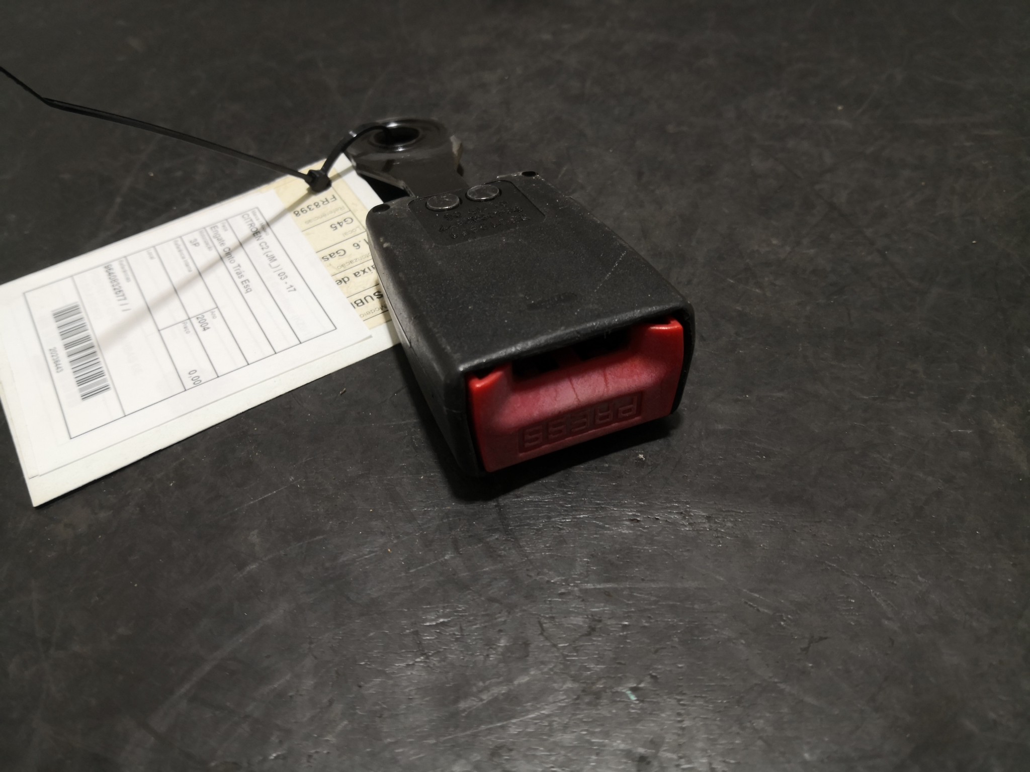 Engate Cinto Trás Esq CITROEN C2 (JM_) | 03 - 17 Imagem-2