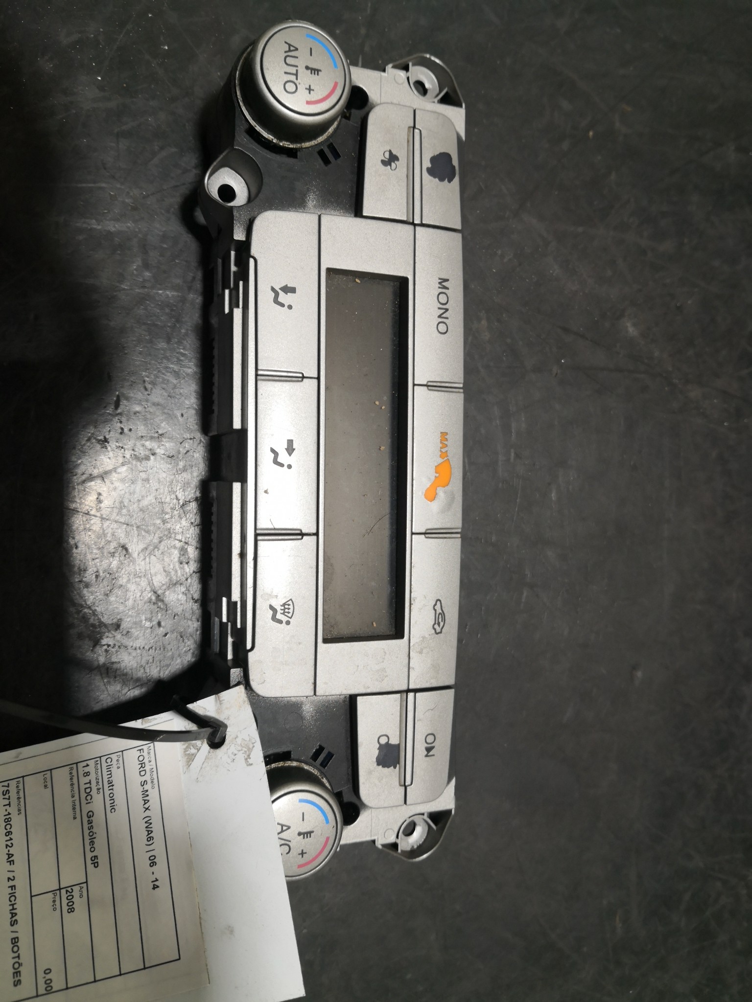 Climatronic FORD - ID S_98459