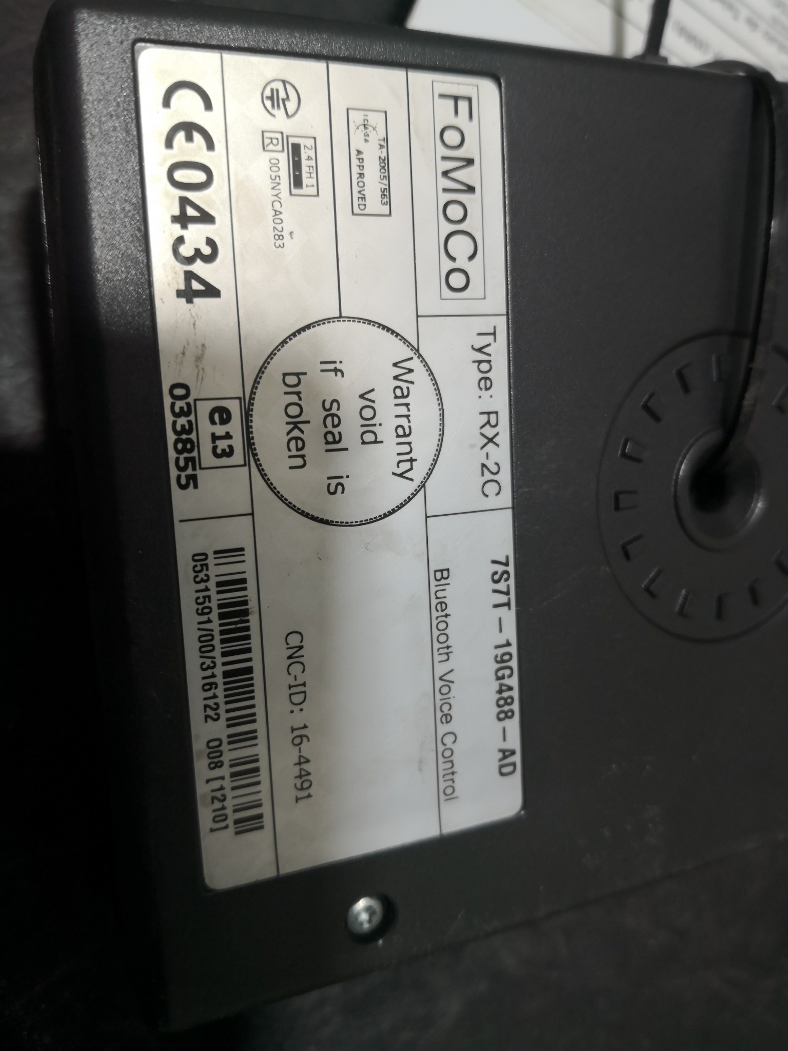 Modulo de Telefone FORD S-MAX (WA6) | 06 - 14 Imagem-2