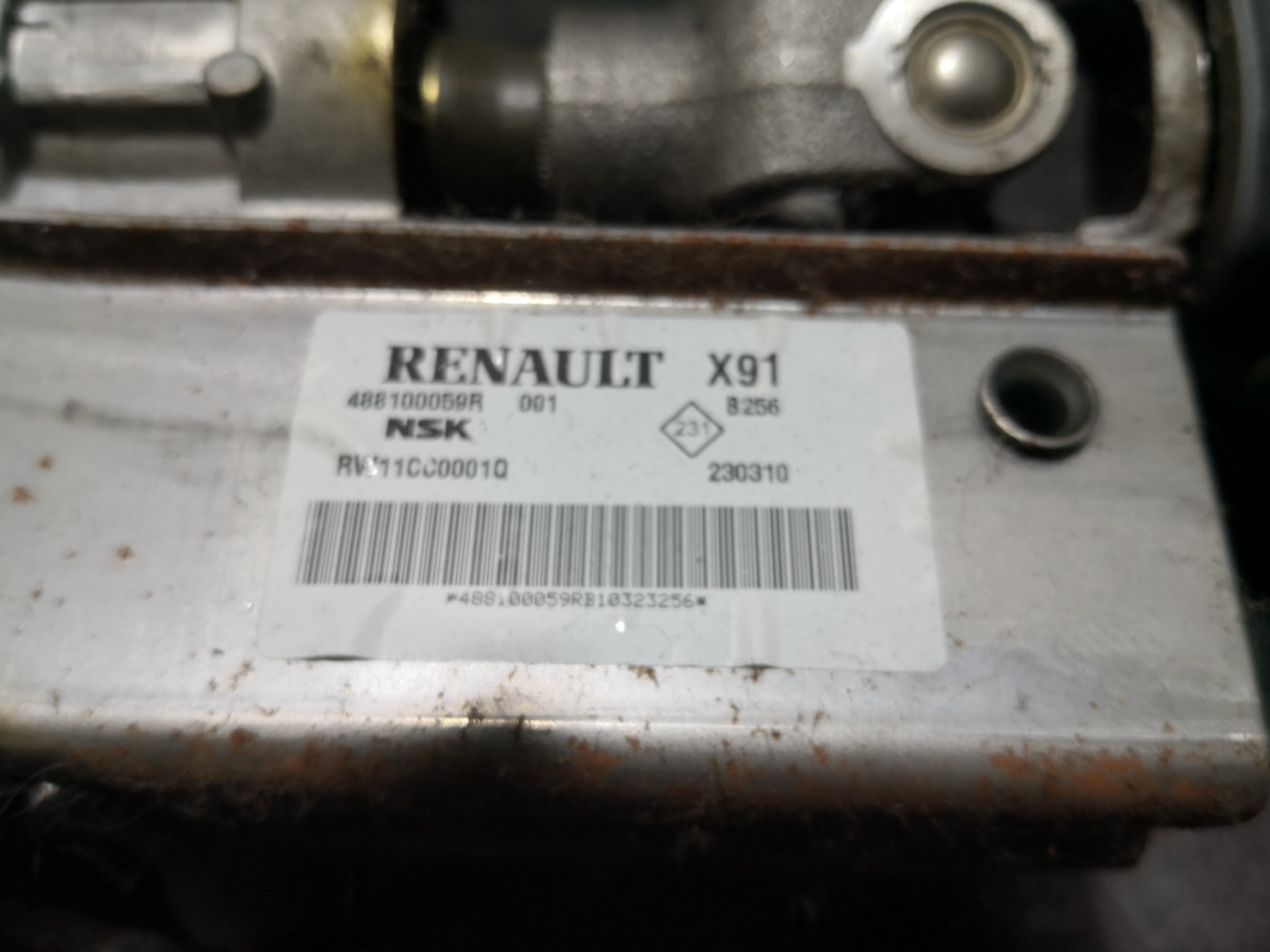 Coluna Direção Manual  RENAULT - ID S_98572