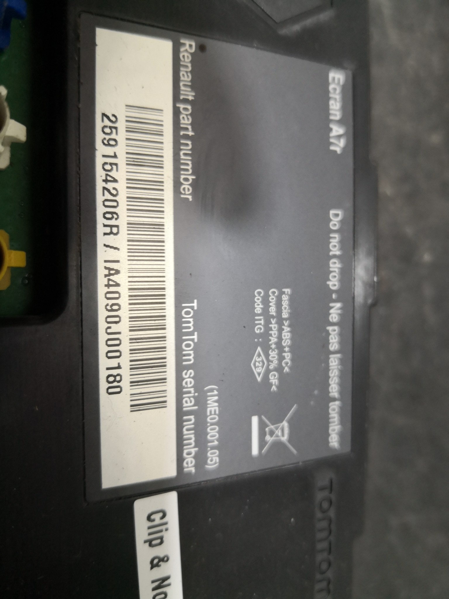 Display GPS RENAULT LAGUNA III Sport Tourer (KT0/1) | 07 - 15 Imagem-1