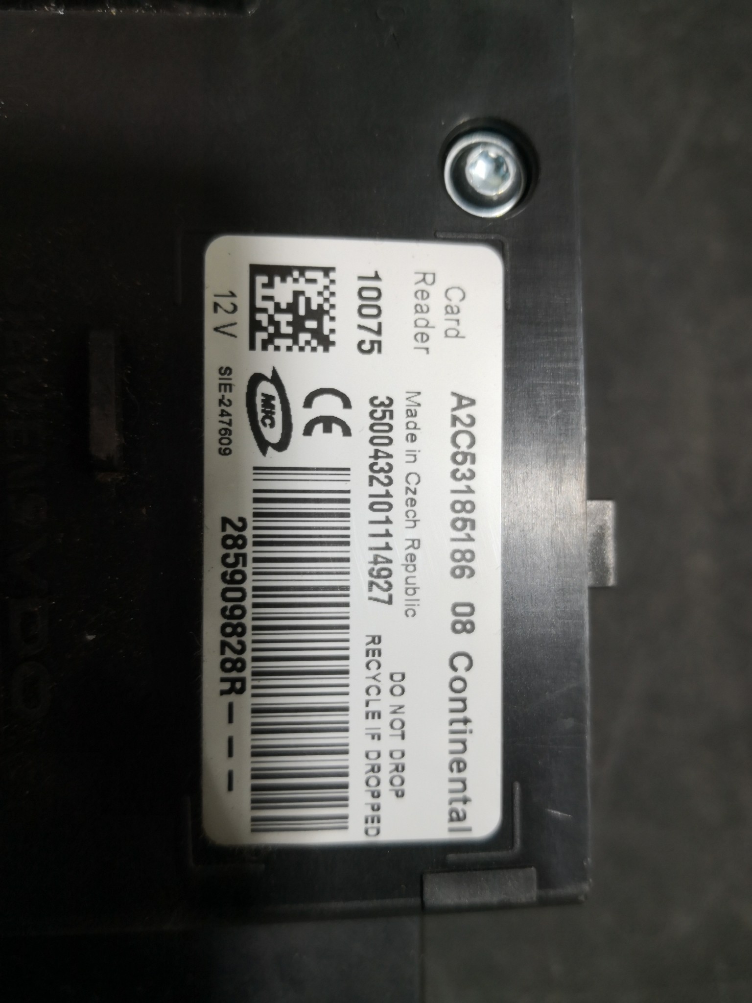 Leitor de Cartões  RENAULT LAGUNA III Sport Tourer (KT0/1) | 07 - 15 Imagem-2