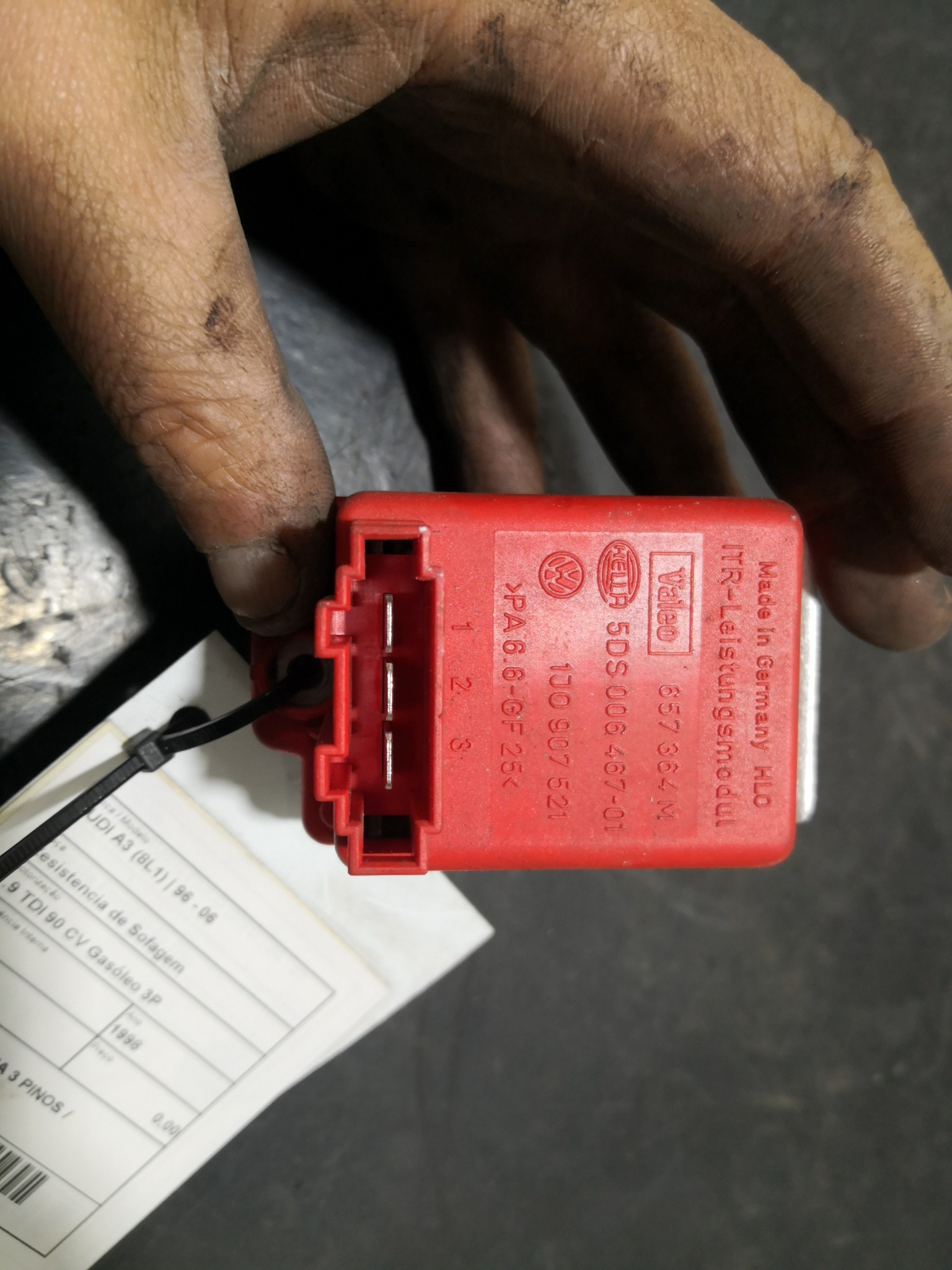 Resistencia de Sofagem AUDI A3 (8L1) | 96 - 06 Imagem-1