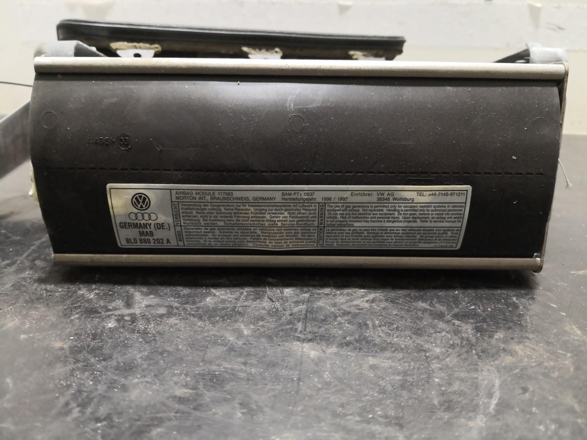 Airbag Passageiro AUDI A3 (8L1) | 96 - 06 Imagem-2