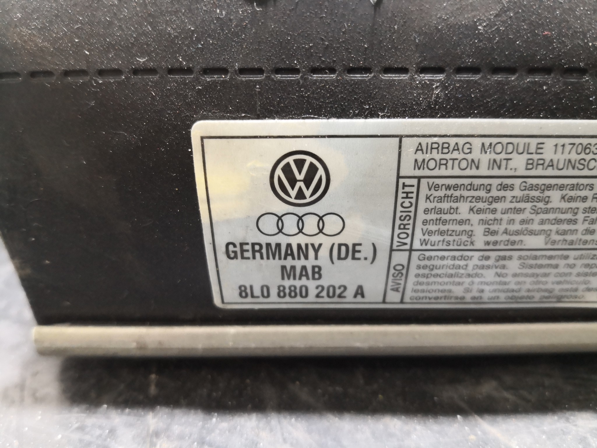 Airbag Passageiro AUDI A3 (8L1) | 96 - 06 Imagem-3