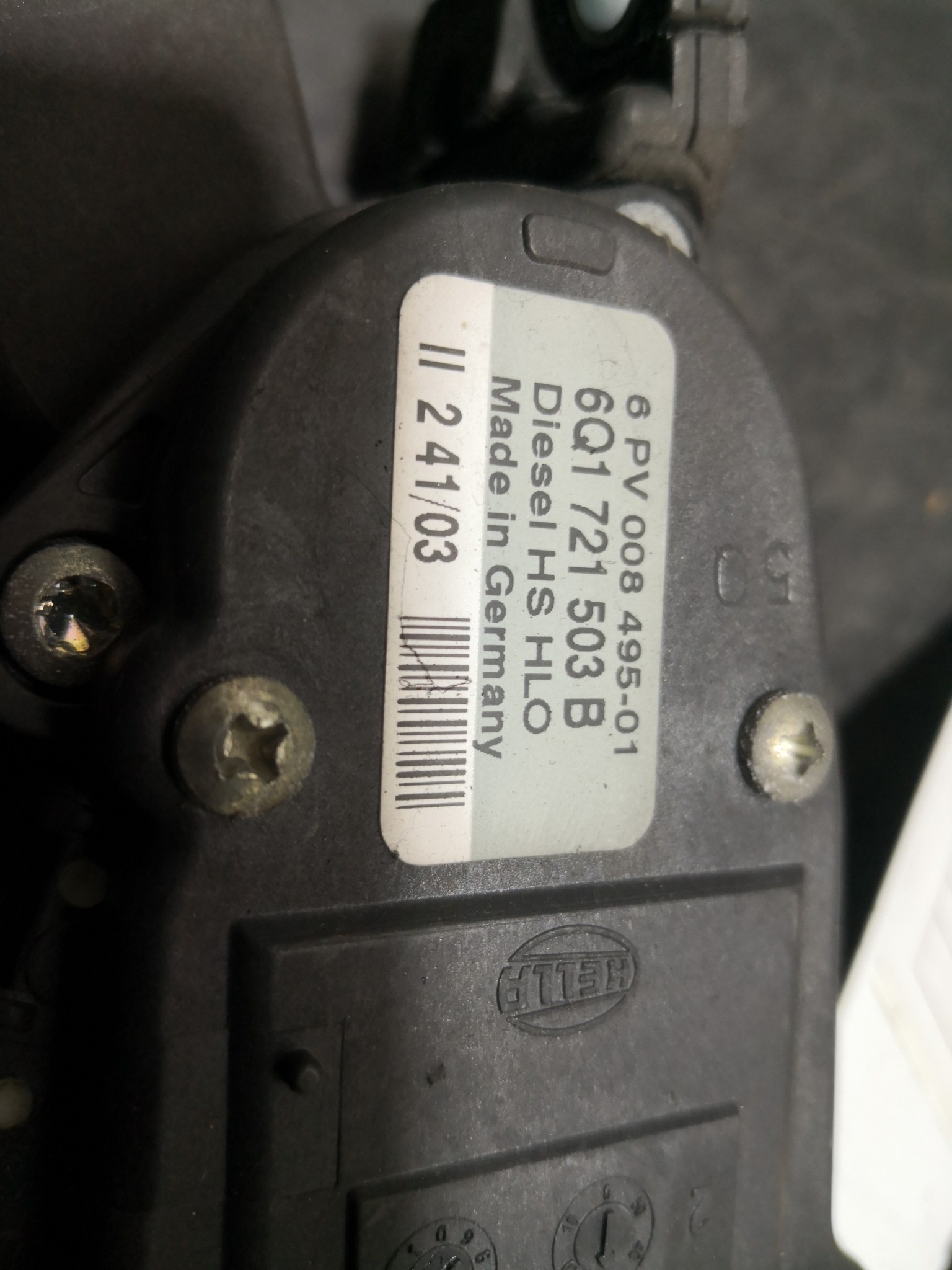 Pedal Potenciometro Acelerador SEAT TOLEDO II (1M2) | 98 - 06 Imagem-1