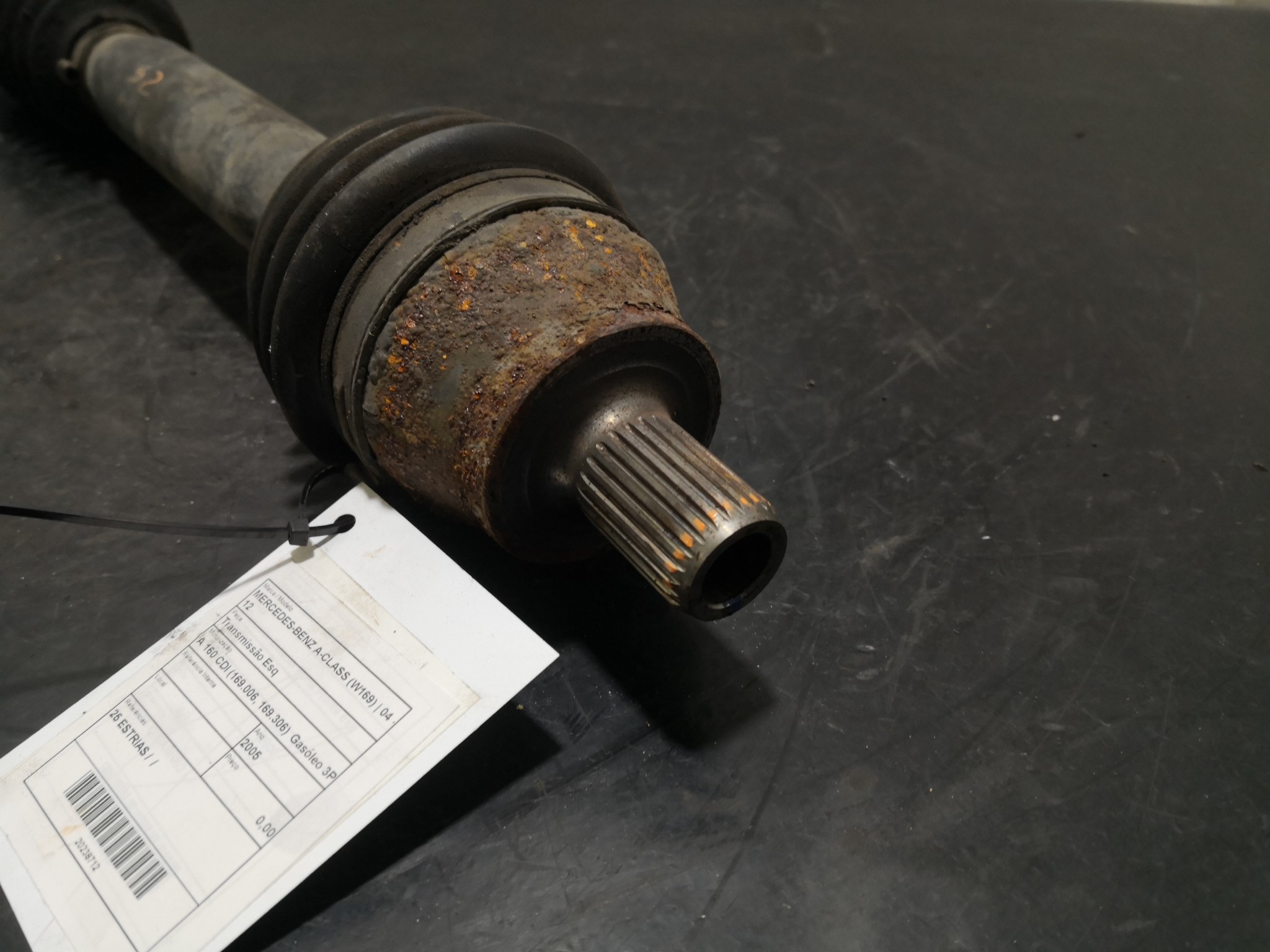 Transmissão Esq MERCEDES-BENZ A-CLASS (W169) | 04 - 12 Imagem-1