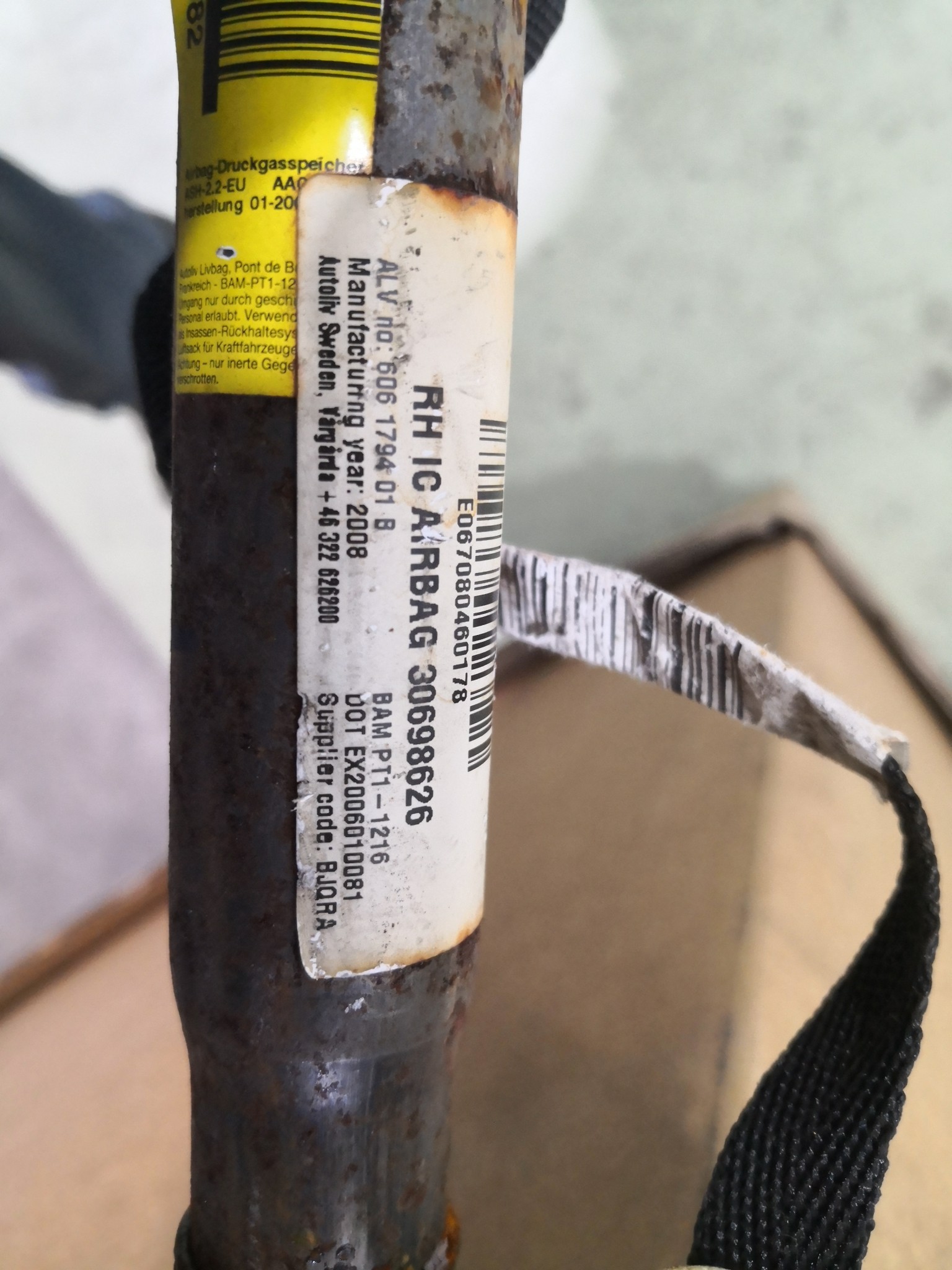 Airbags de Cortina Dto VOLVO - ID S_98789