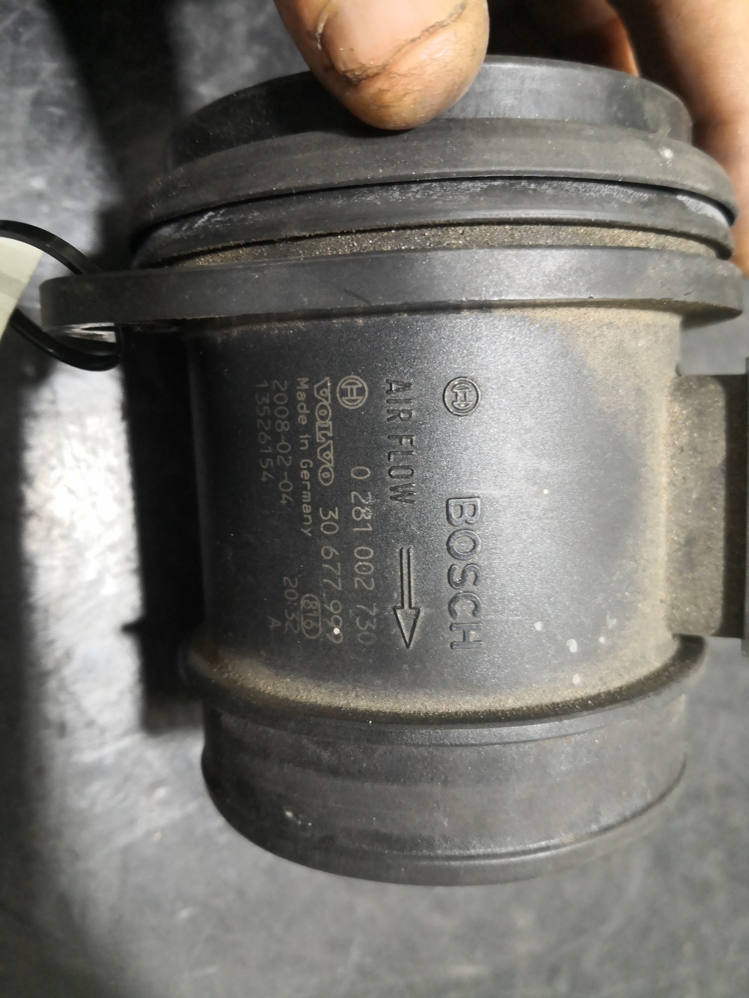 Medidor Massa Ar VOLVO V50 (545) | 03 - 12 Imagem-3