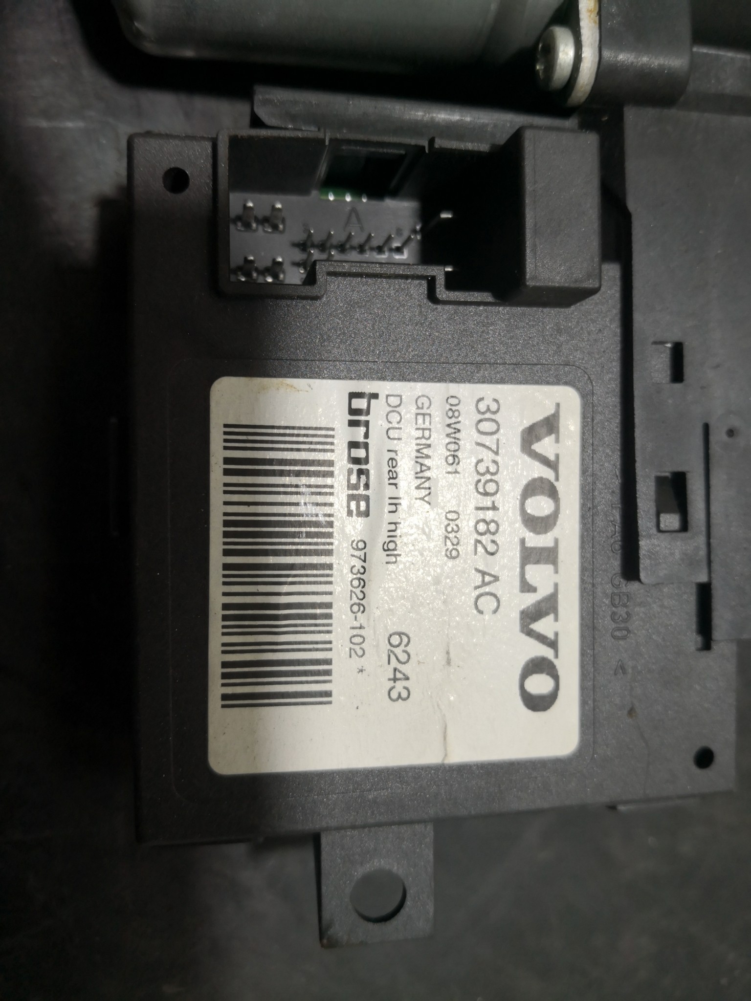 Motor elevador trás esq. VOLVO V50 (545) | 03 - 12 Imagem-2