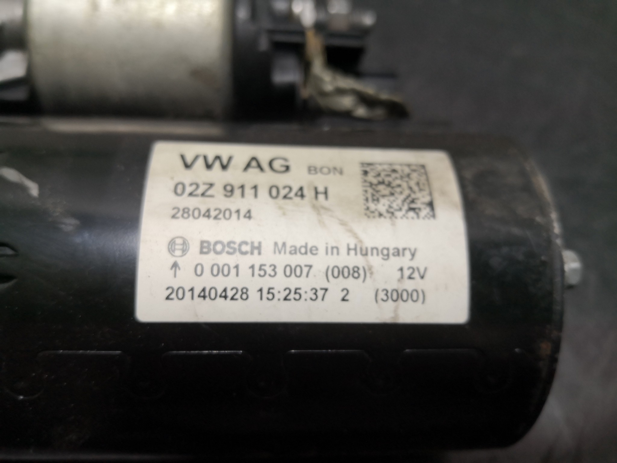 Motor de Arranque AUDI A1 (8X1, 8XK) | 10 - 18 Imagem-1