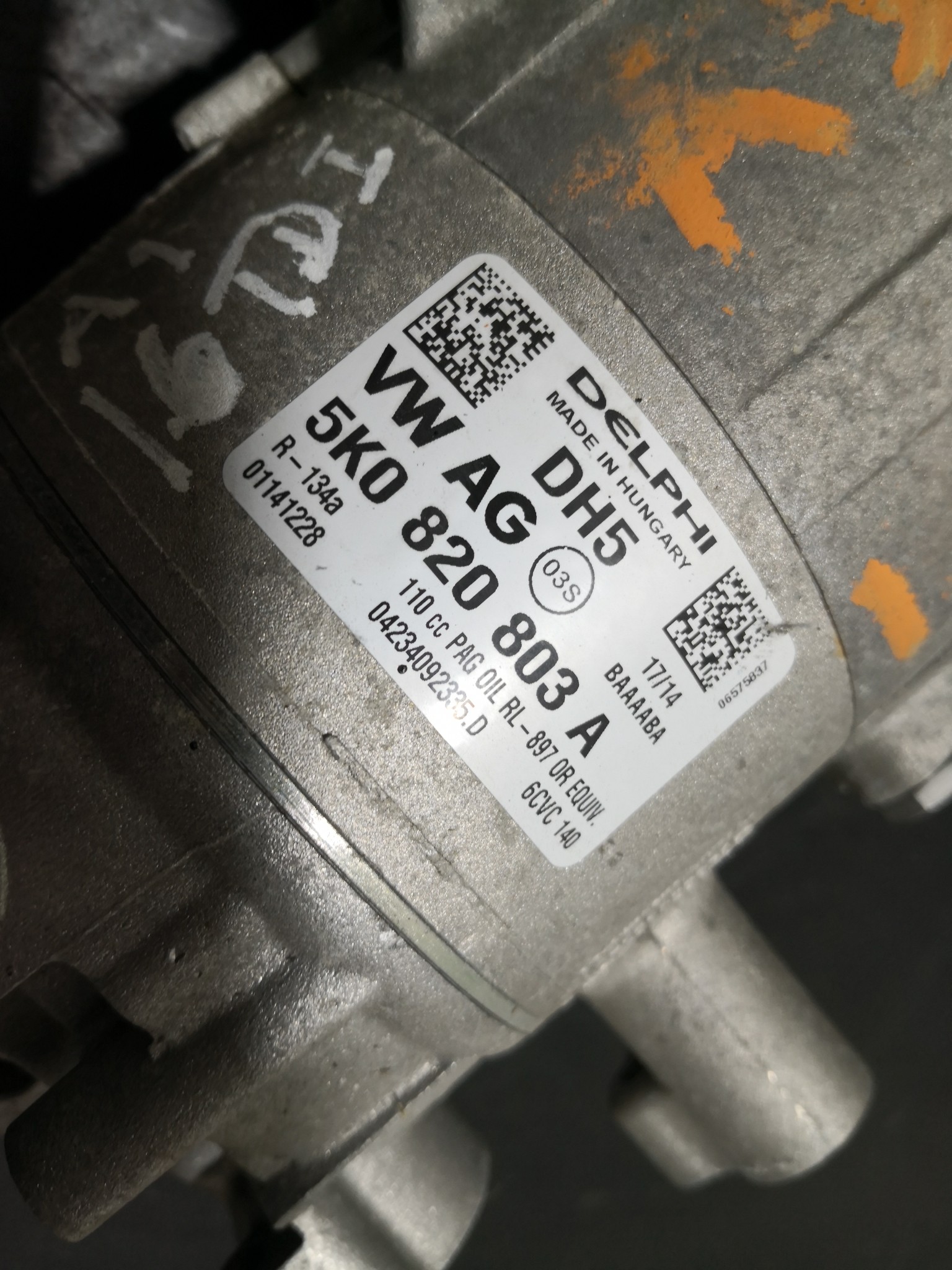 Compressor do Ar condicionado AUDI A1 (8X1, 8XK) | 10 - 18 Imagem-1