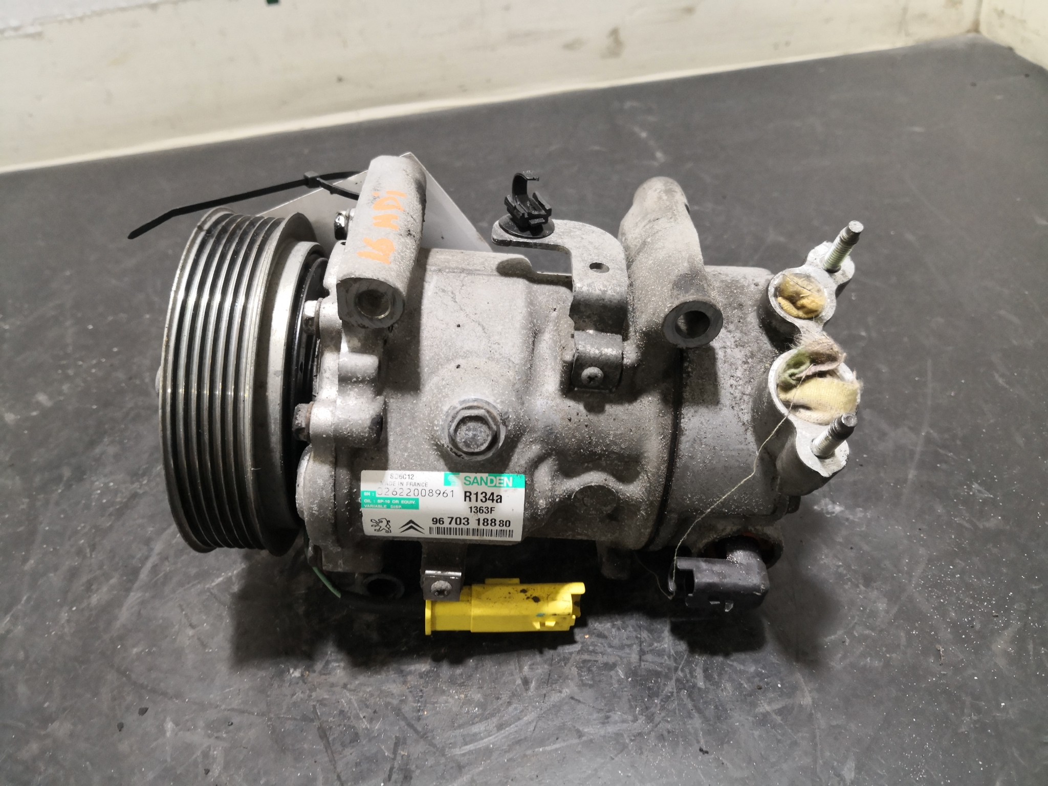 Compressor do Ar condicionado CITROEN C3 I (FC_, FN_) | 02 -  Imagem-1