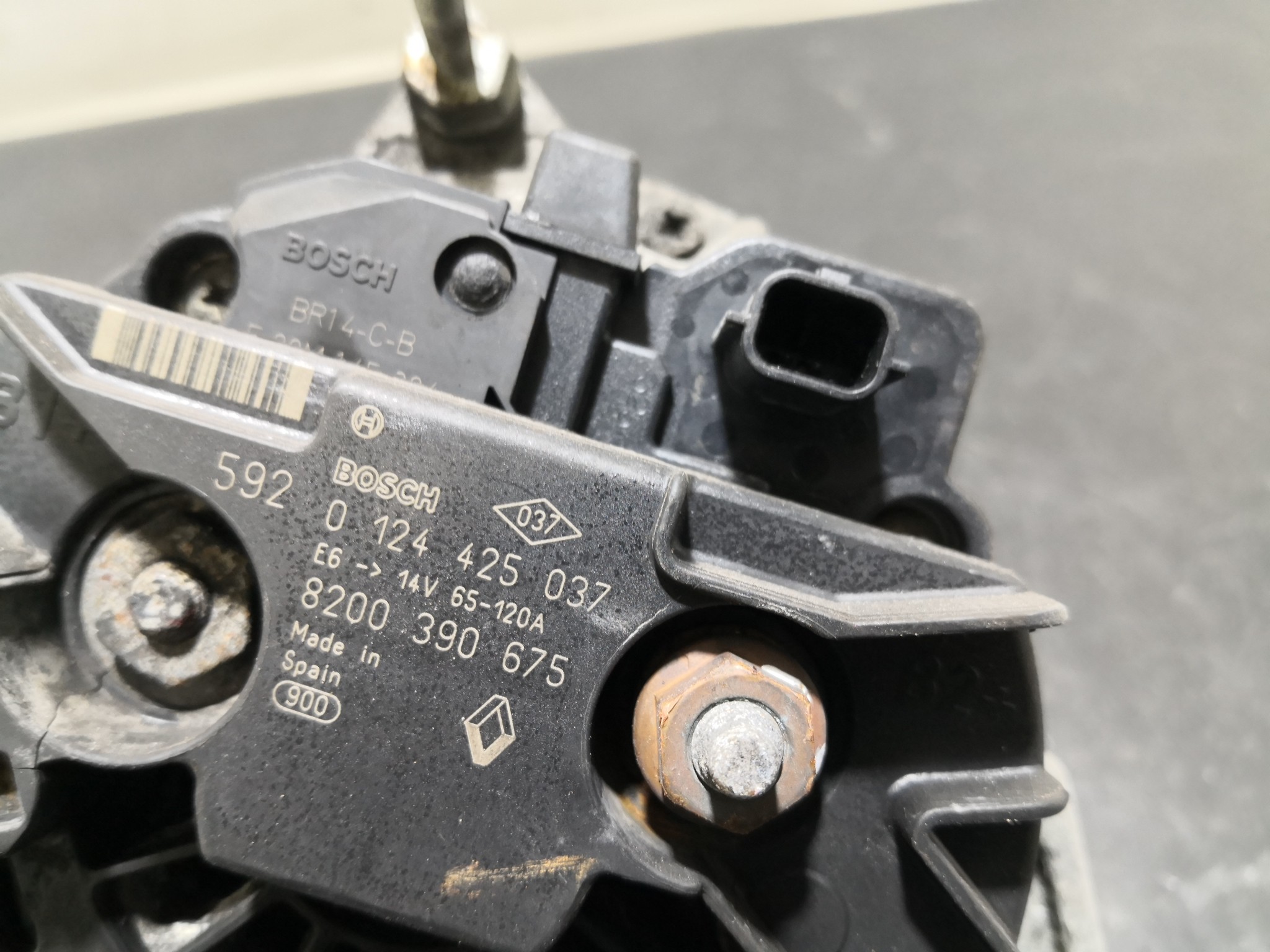 Alternador RENAULT CLIO III (BR0/1, CR0/1) | 05 -  Imagem-4