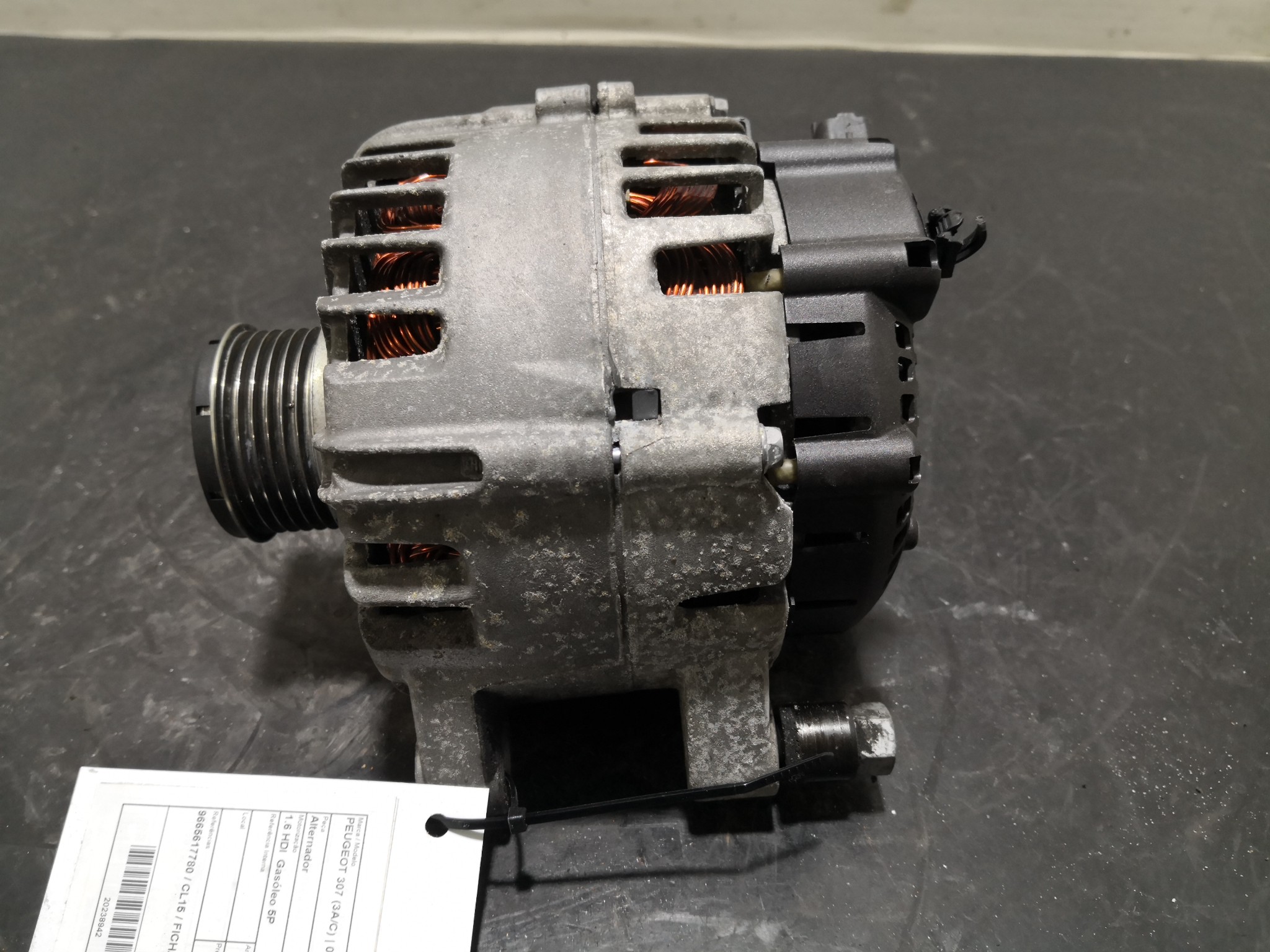 Alternador PEUGEOT 307 (3A/C) | 00 - 12 Imagem-3