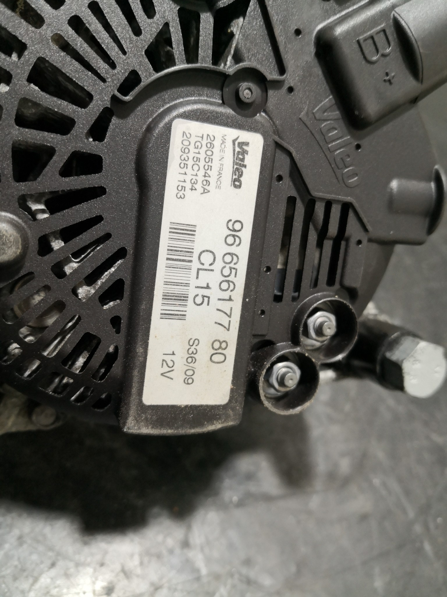 Alternador PEUGEOT 307 (3A/C) | 00 - 12 Imagem-4