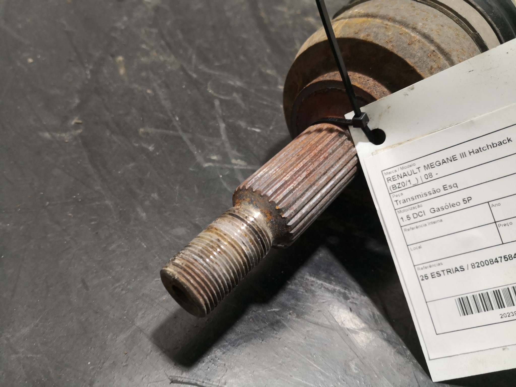 Transmissão Esq RENAULT MEGANE III Hatchback (BZ0/1_) | 08 -  Imagem-1