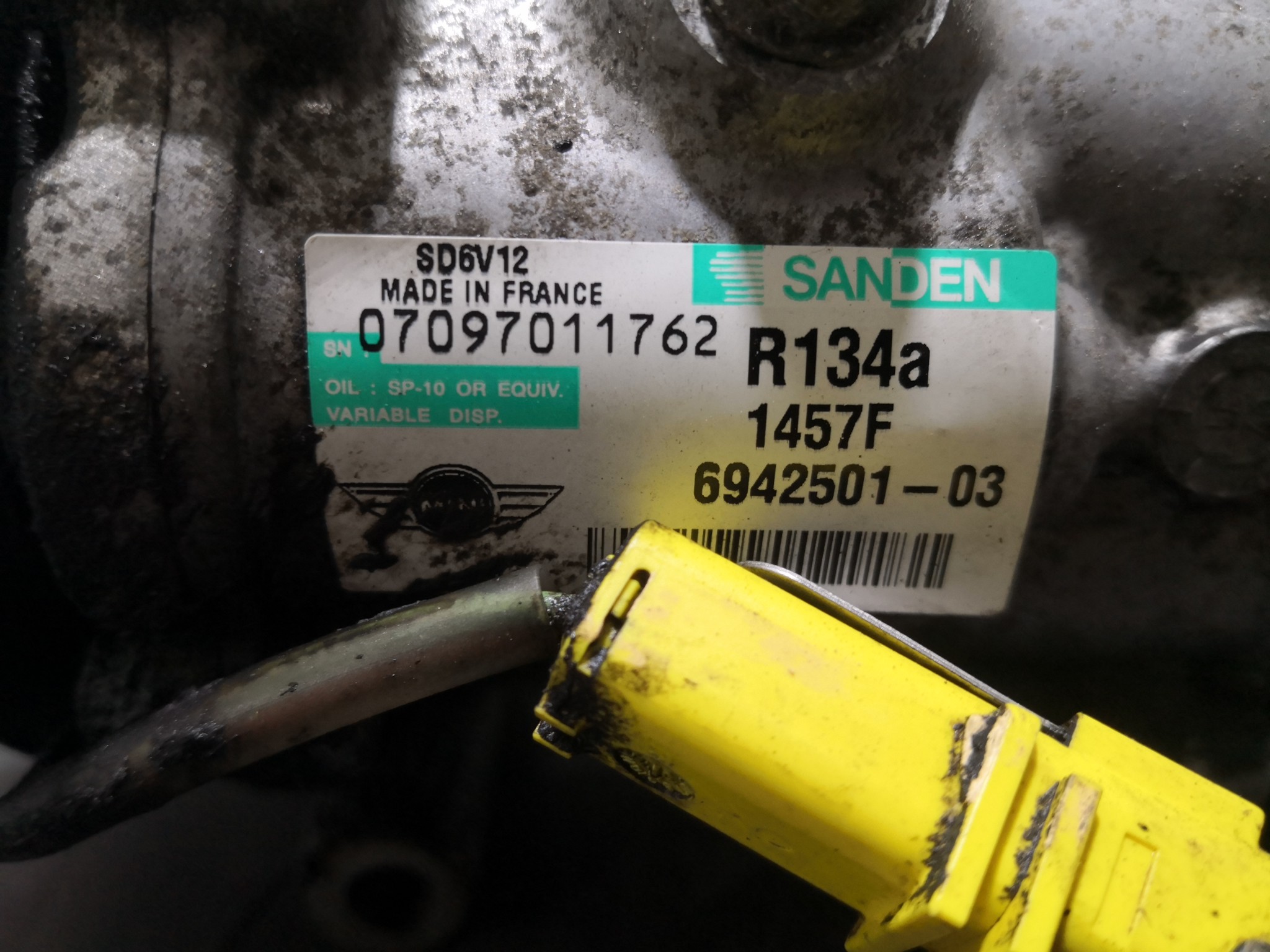 Compressor do Ar condicionado MINI MINI (R56) | 05 - 14 Imagem-1