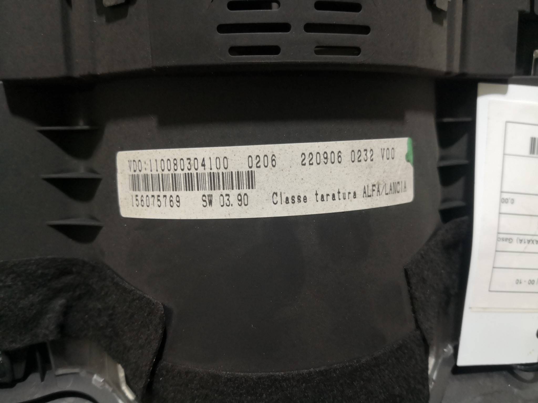 Quadrante ALFA ROMEO 147 (937_) | 00 - 10 Imagem-2