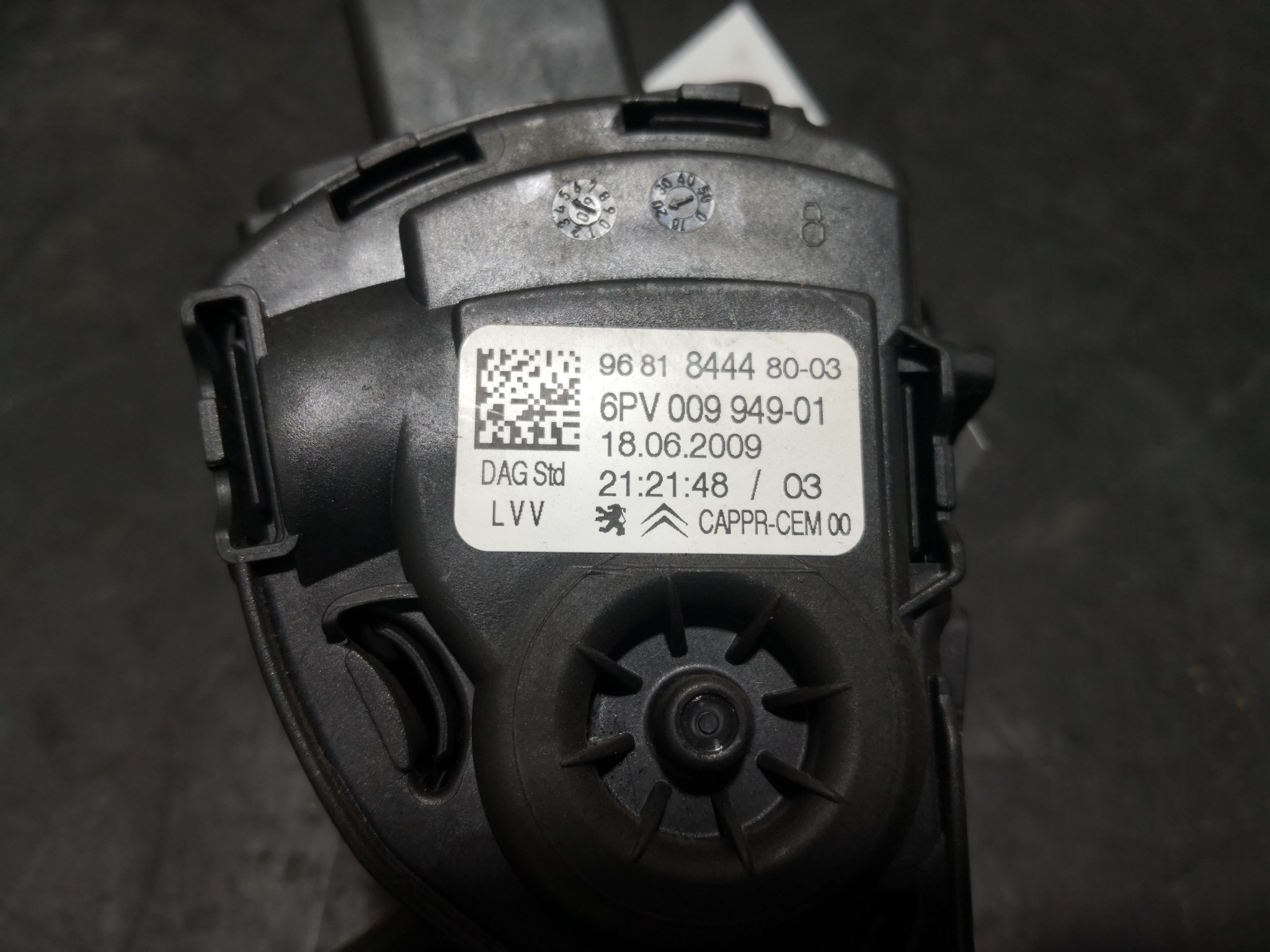 Pedal Potenciometro Acelerador PEUGEOT 207 (WA_, WC_) | 06 - 15 Imagem-2