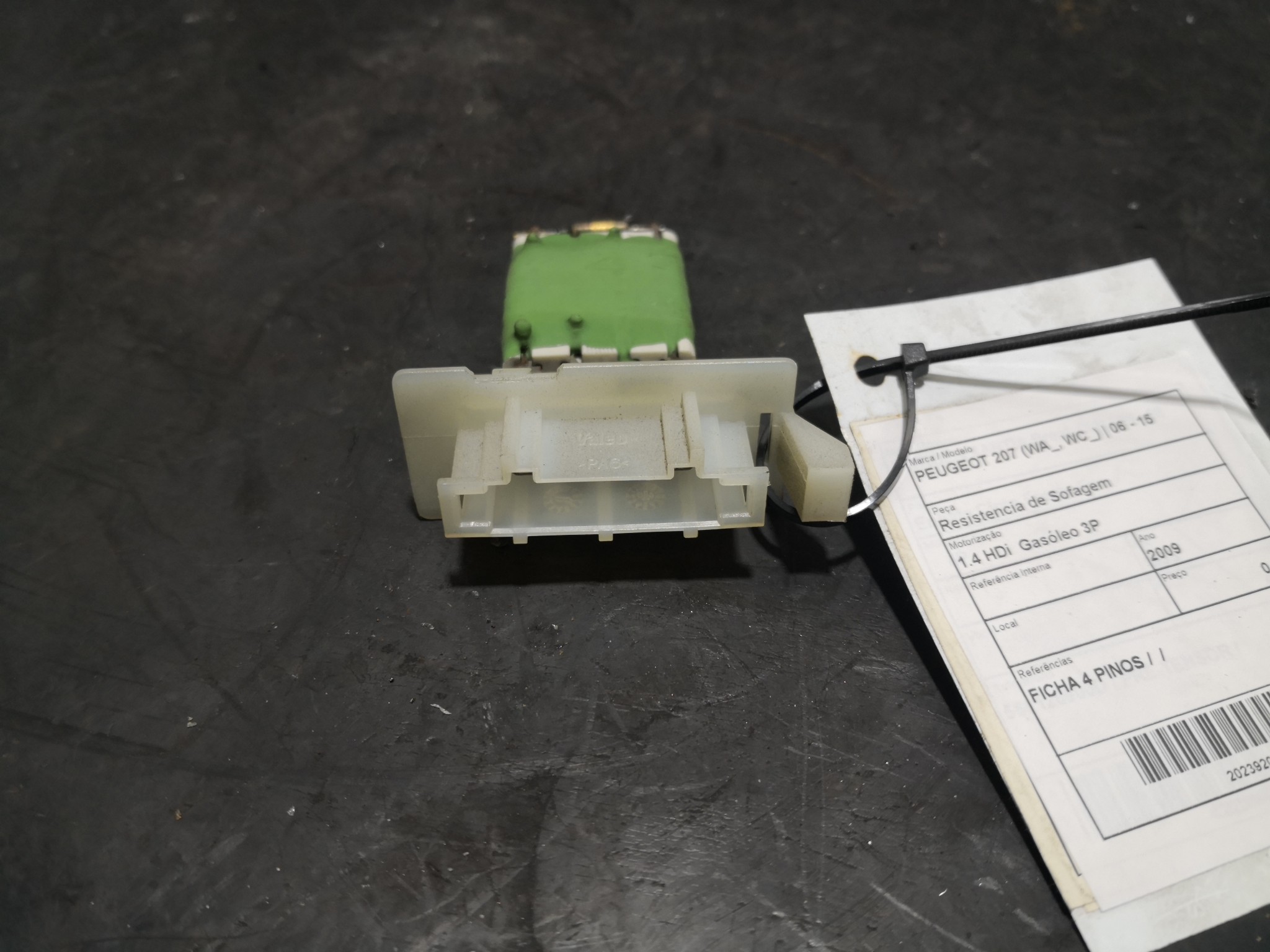 Resistencia de Sofagem PEUGEOT - ID S_99199