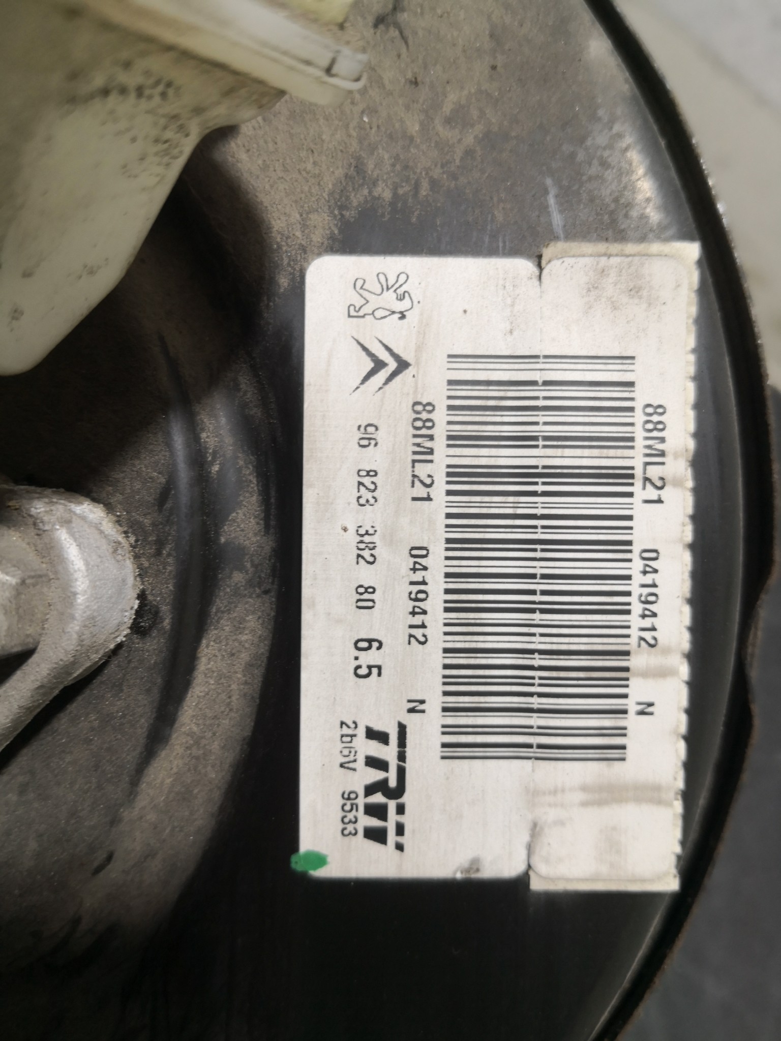 Servofreio  PEUGEOT 207 (WA_, WC_) | 06 - 15 Imagem-1