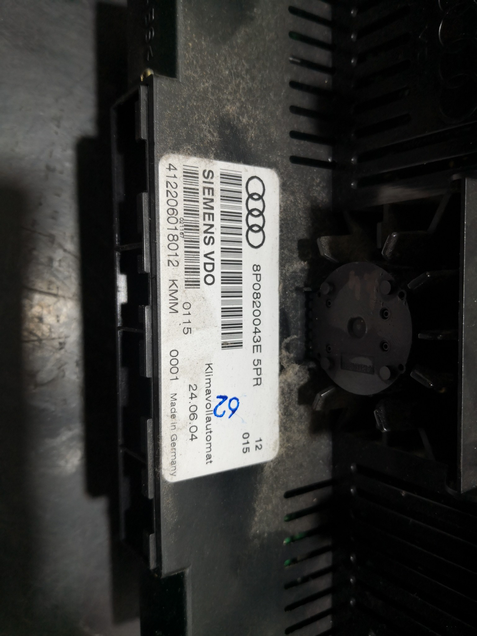 Climatronic AUDI A3 (8P1) | 03 - 13 Imagem-2