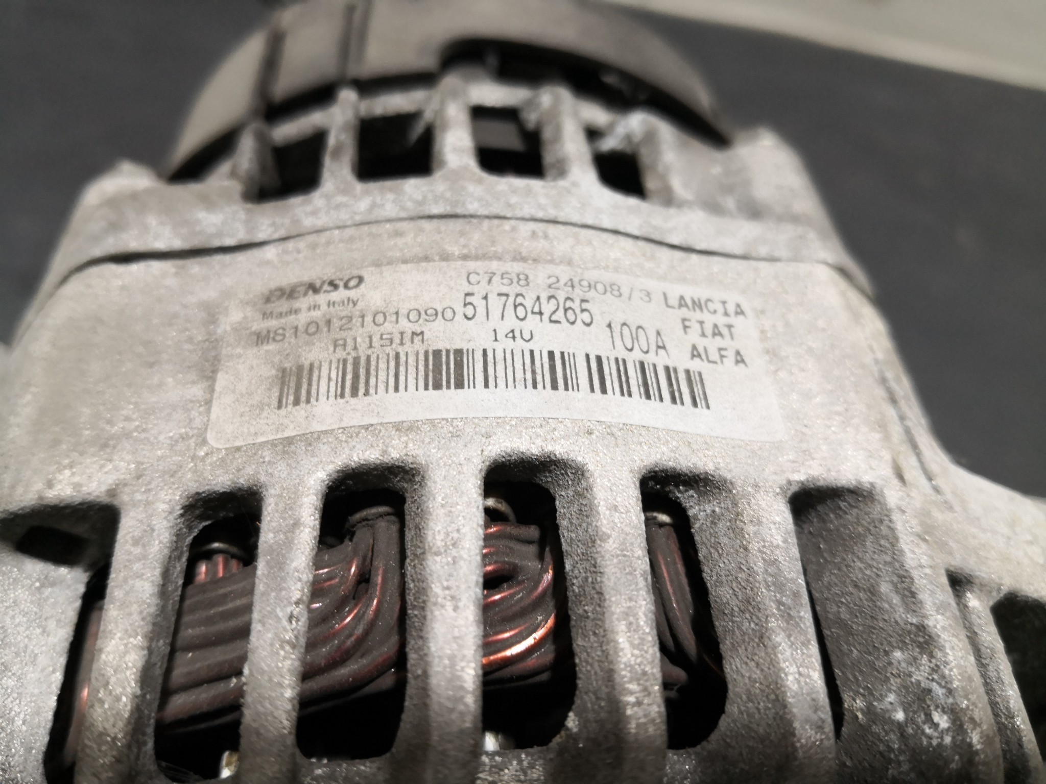 Alternador LANCIA DELTA III (844_) | 08 - 14 Imagem-3