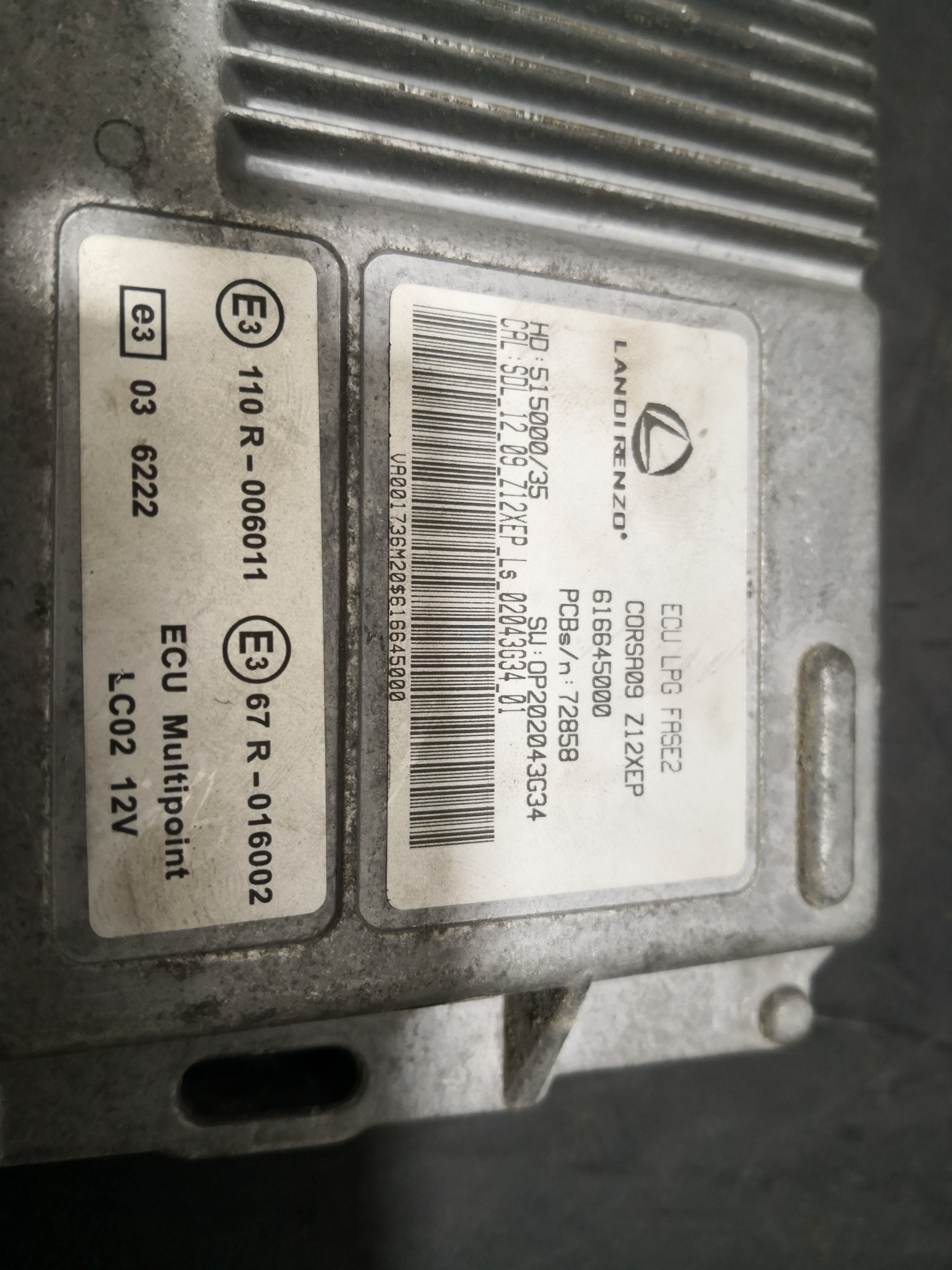 ECU Centralina OPEL CORSA D (S07) | 06 - 14 Imagem-1