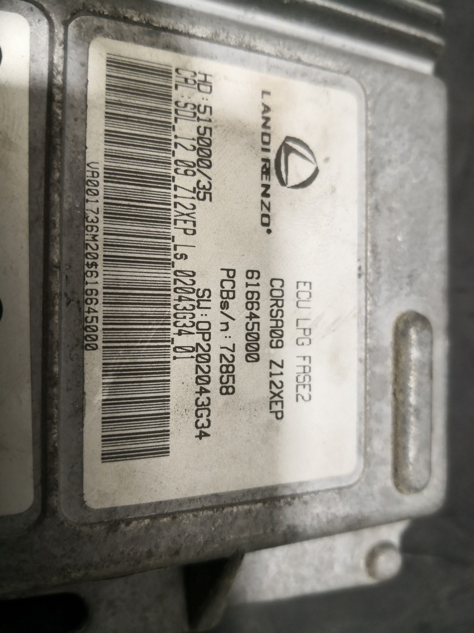 ECU Centralina OPEL CORSA D (S07) | 06 - 14 Imagem-2