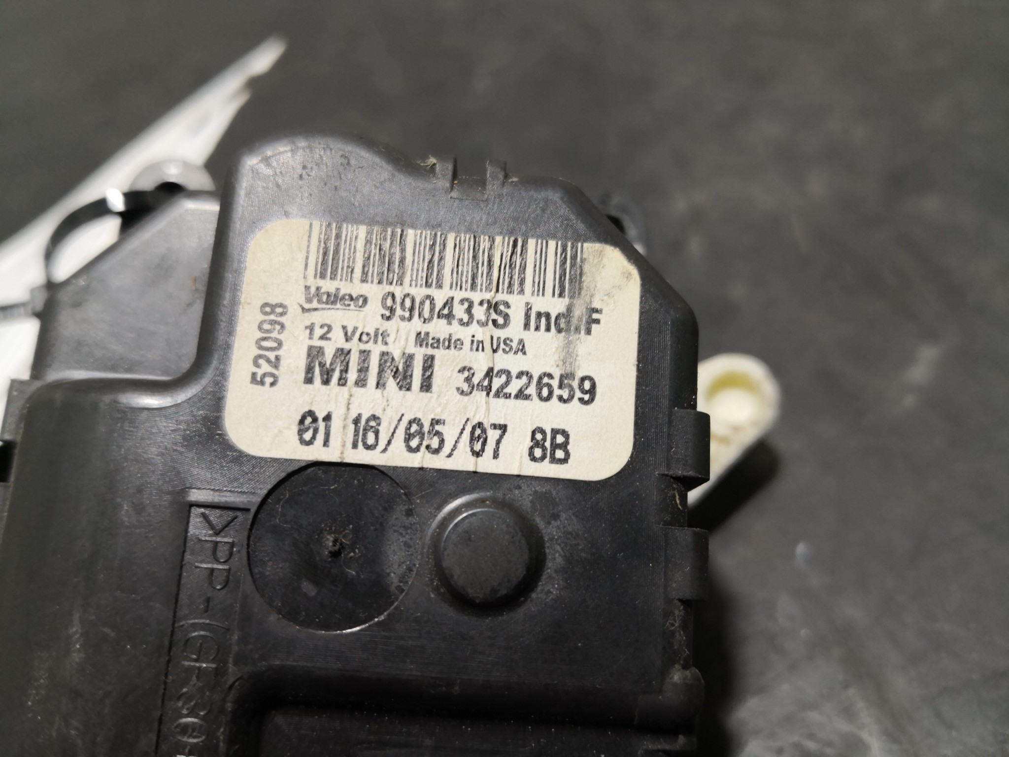 Motor de Comporta MINI MINI (R56) | 05 - 14 Imagem-1