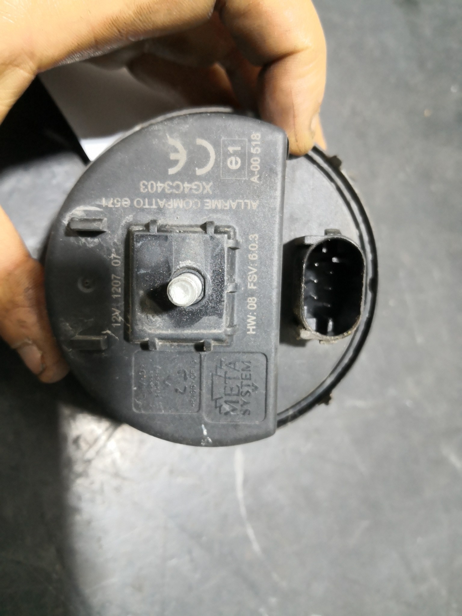 Sirene Alarme MINI MINI (R56) | 05 - 14 Imagem-1