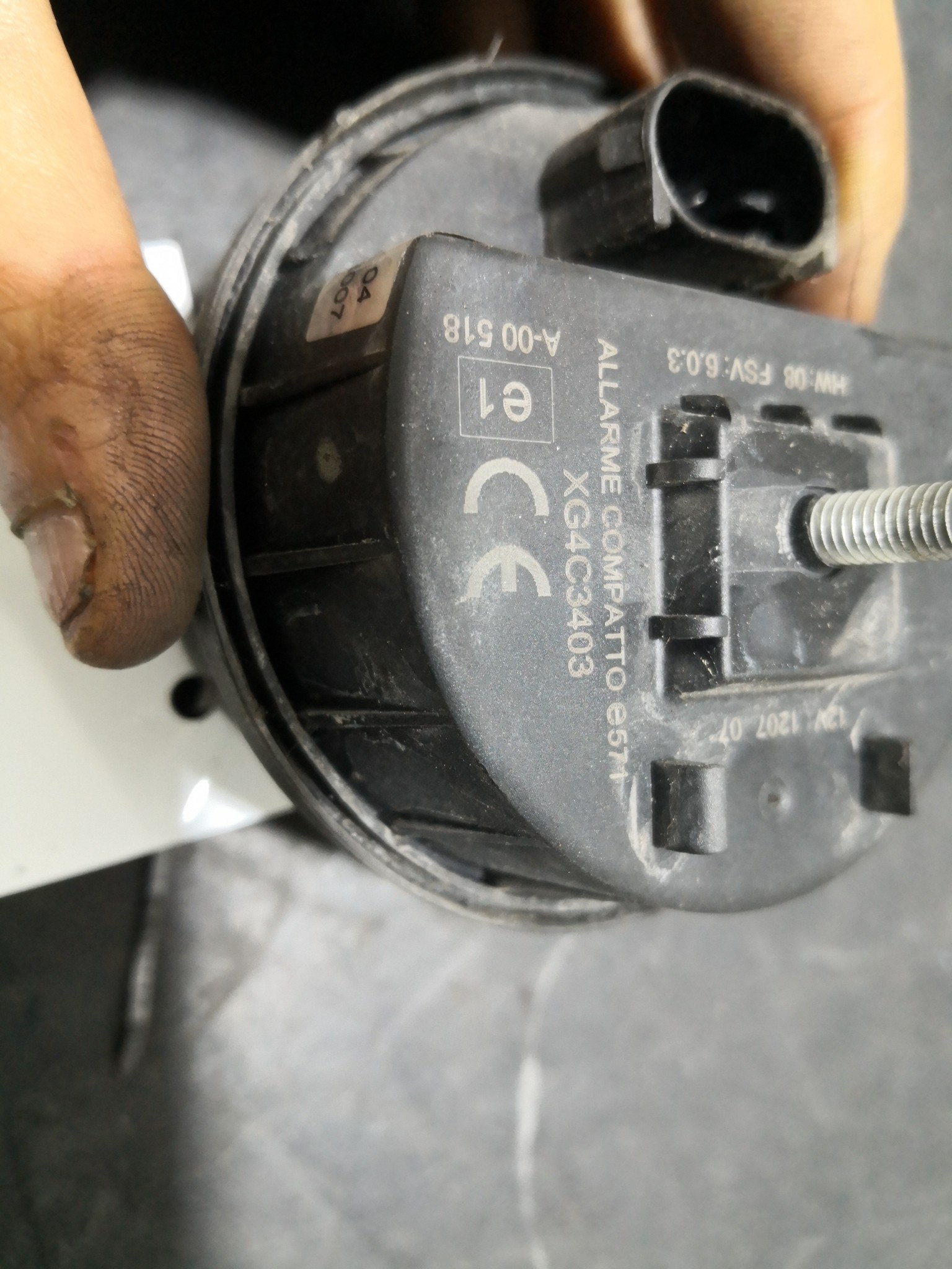 Sirene Alarme MINI MINI (R56) | 05 - 14 Imagem-2