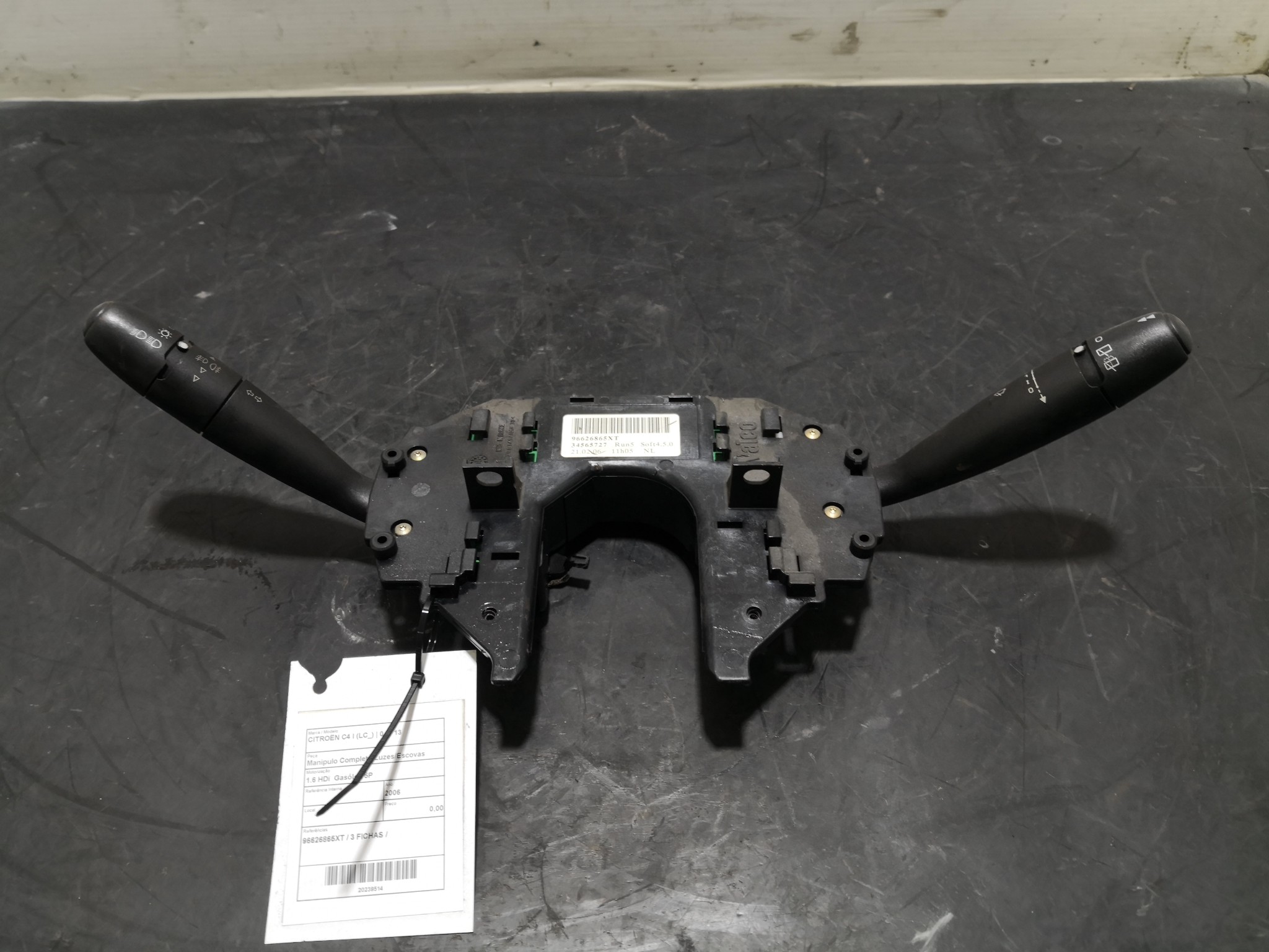 Manipulo Completo Luzes/Escovas CITROEN - ID S_99513